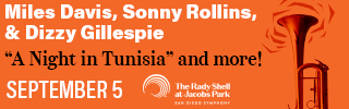 Tribute to Miles Davis, Sonny Rollins, and Dizzy Gillespie at The Shell