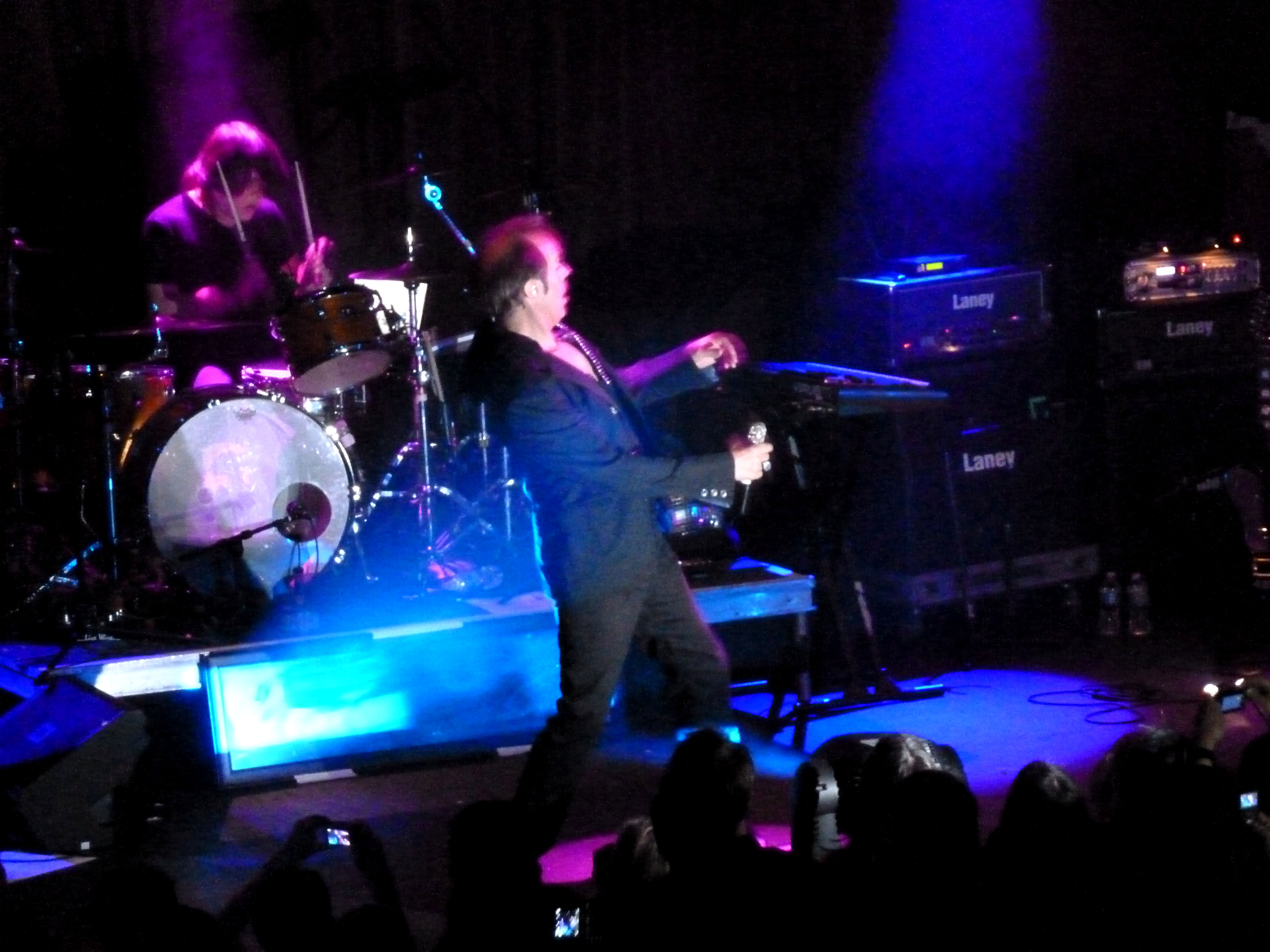 Peter Murphy and Drummer