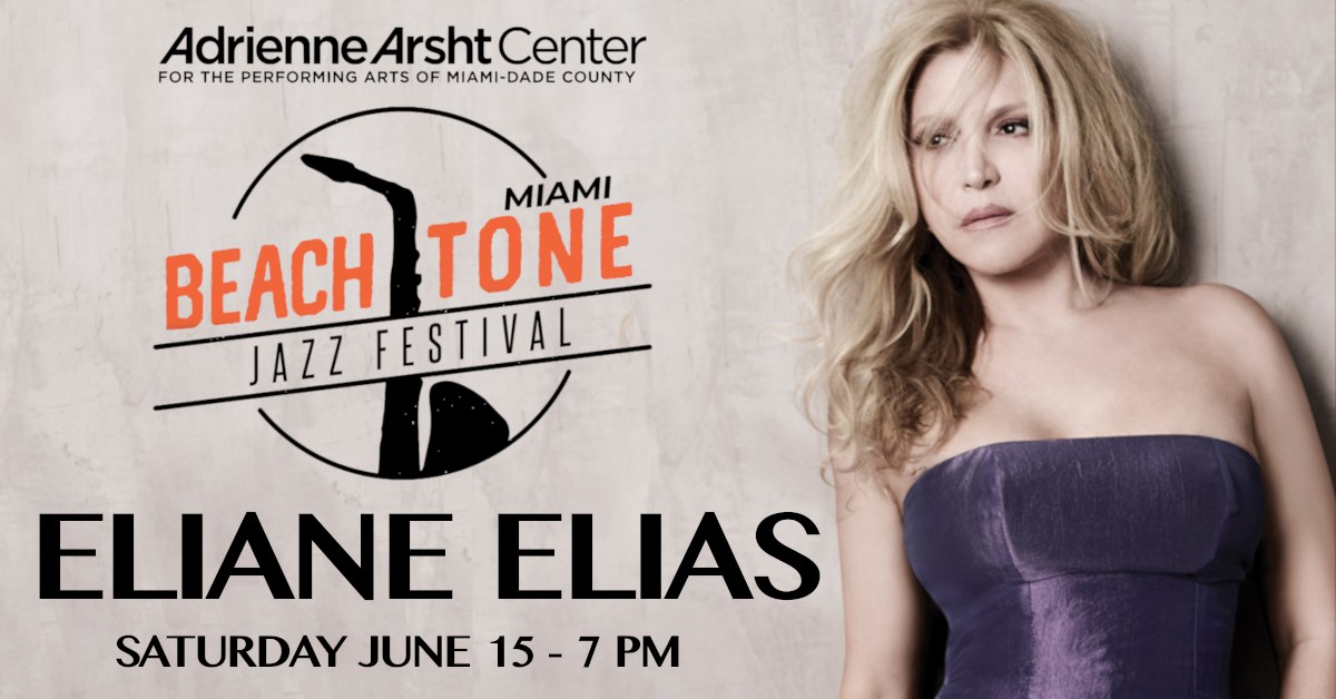 Eliane Elias in Concert, June 15th 2019