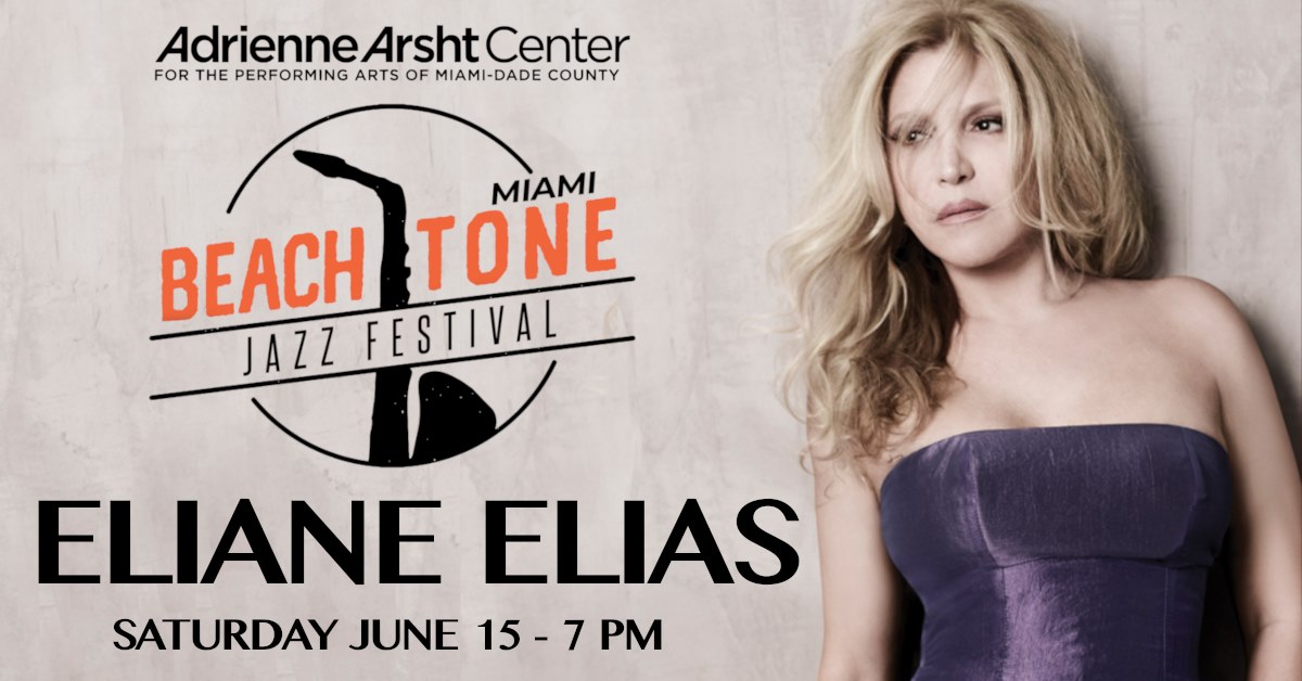 Eliane Elias in Concert,  June 15th 2019