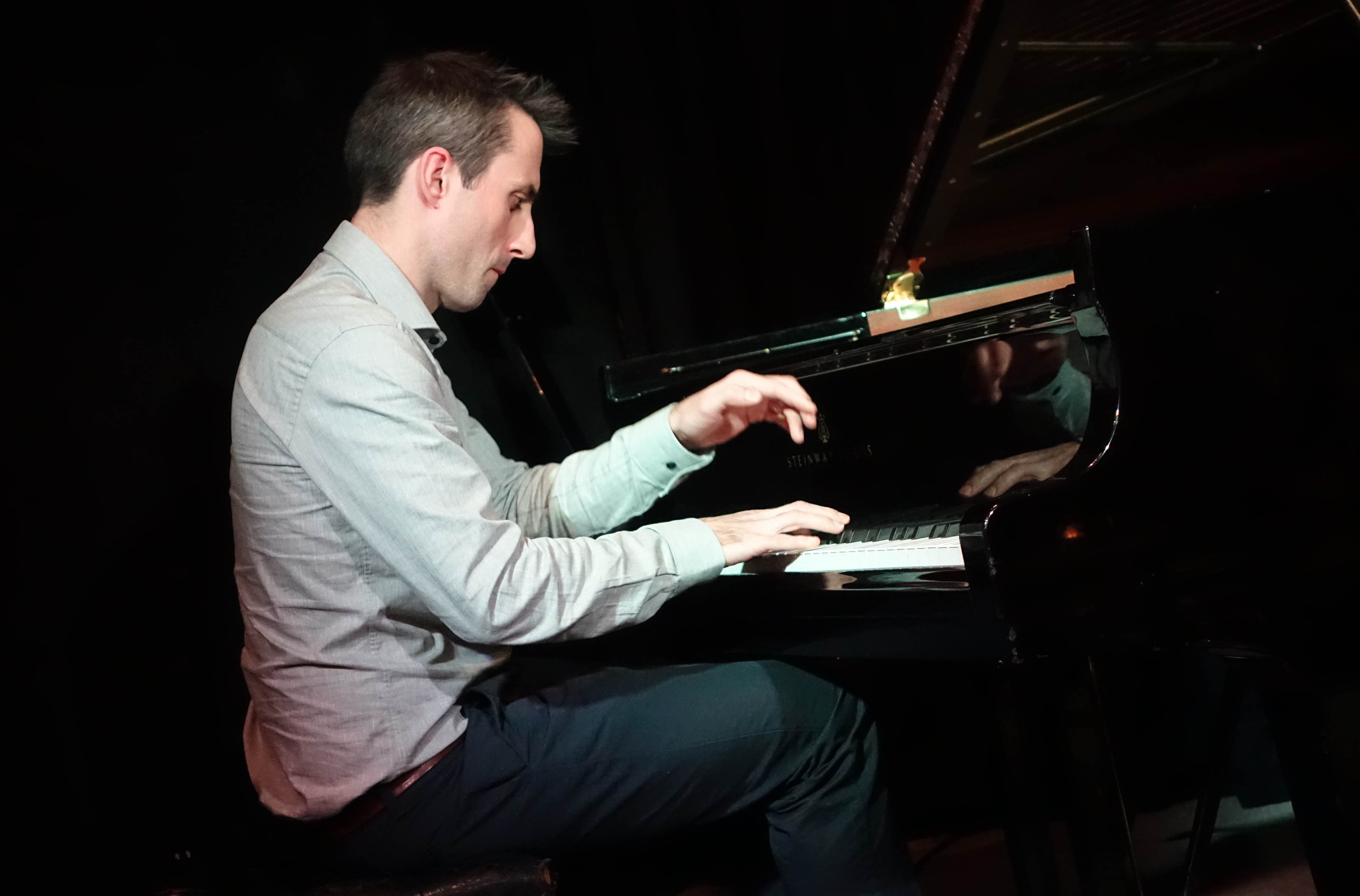 Alexander Hawkins at the Vortex, London in November 2017