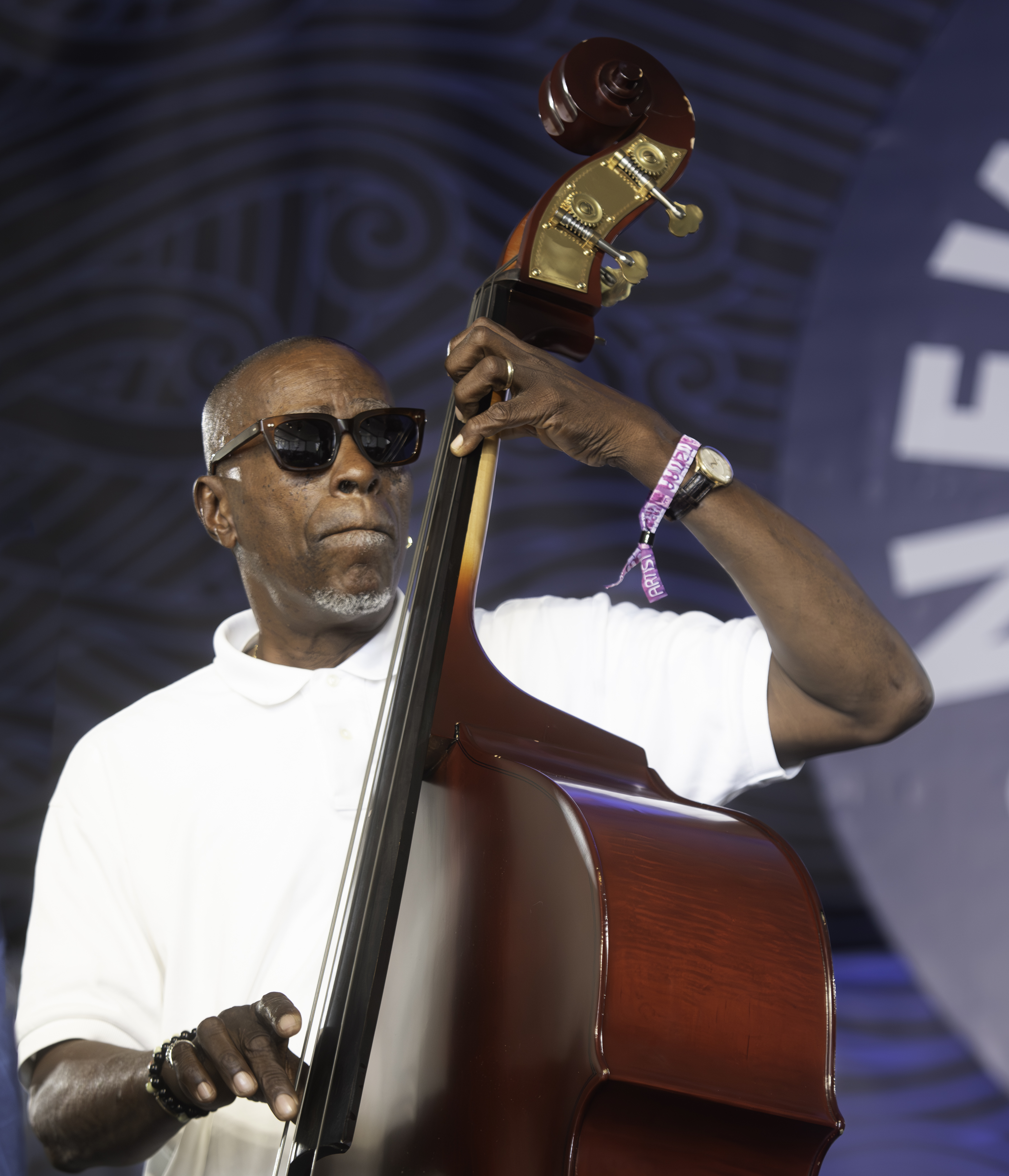 Curtis Lundy at the Newport Jazz Festival 2023