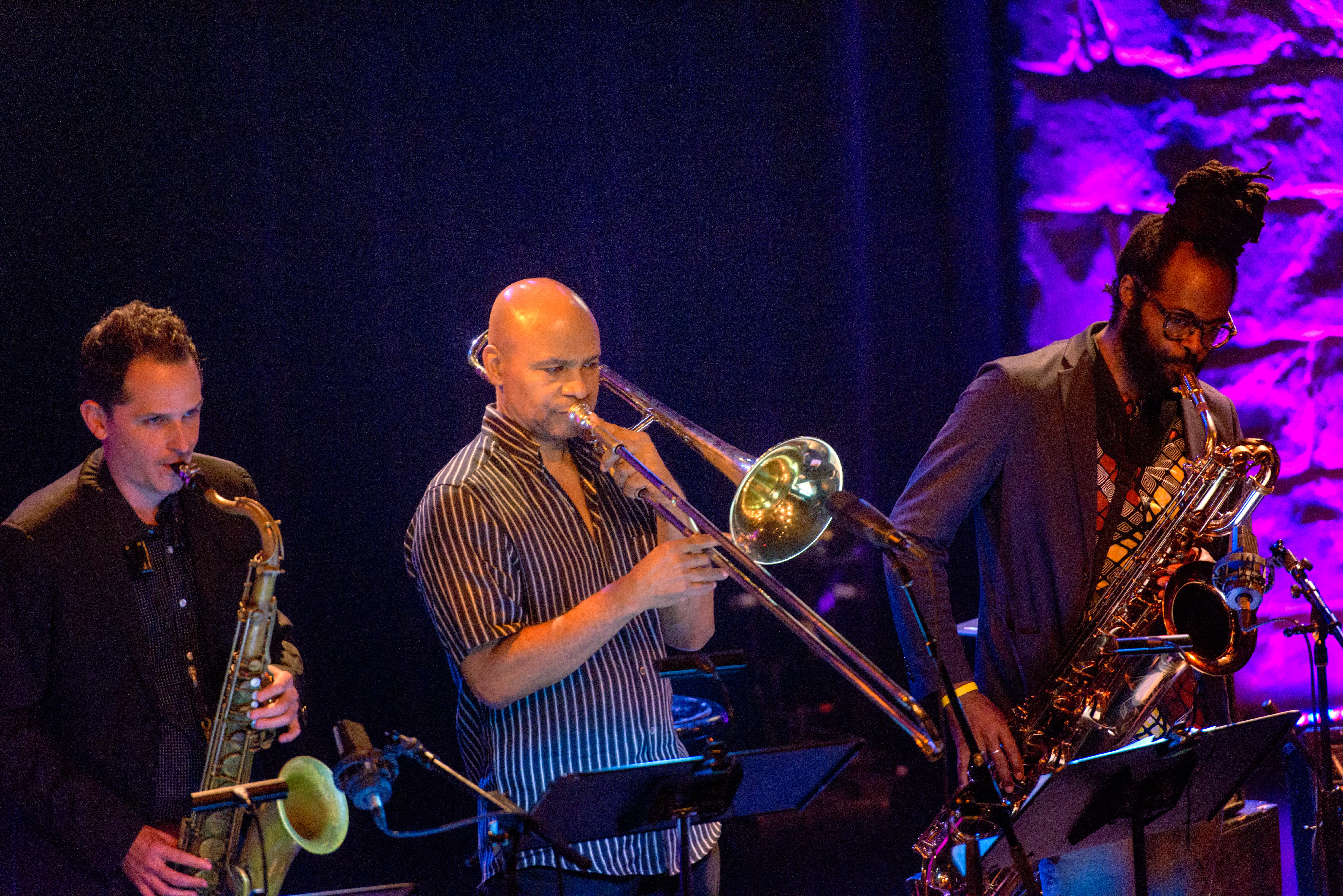 John Ellis, Robin Eubanks And Jason Marshall With Dr. Lonnie Smith And Evolution At The Montreal International Jazz Festival 2018