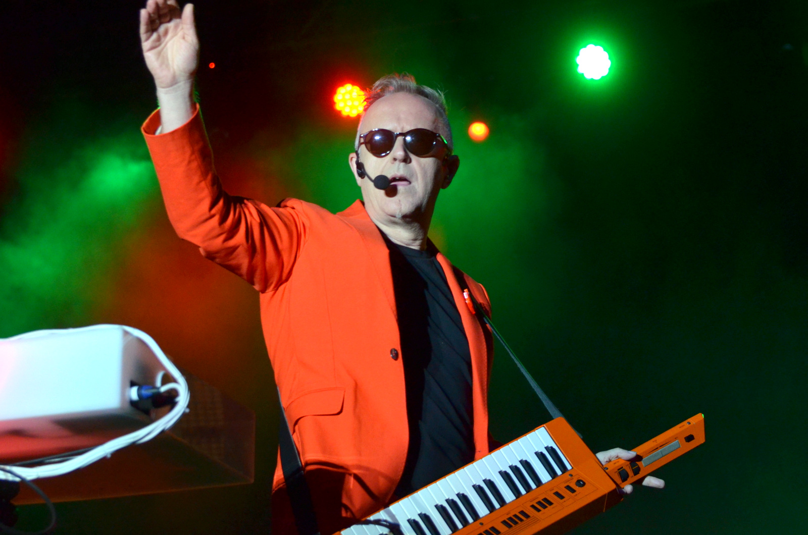 Howard Jones Performs at the Retro Futura Tour on Long Island, 8-23-14.