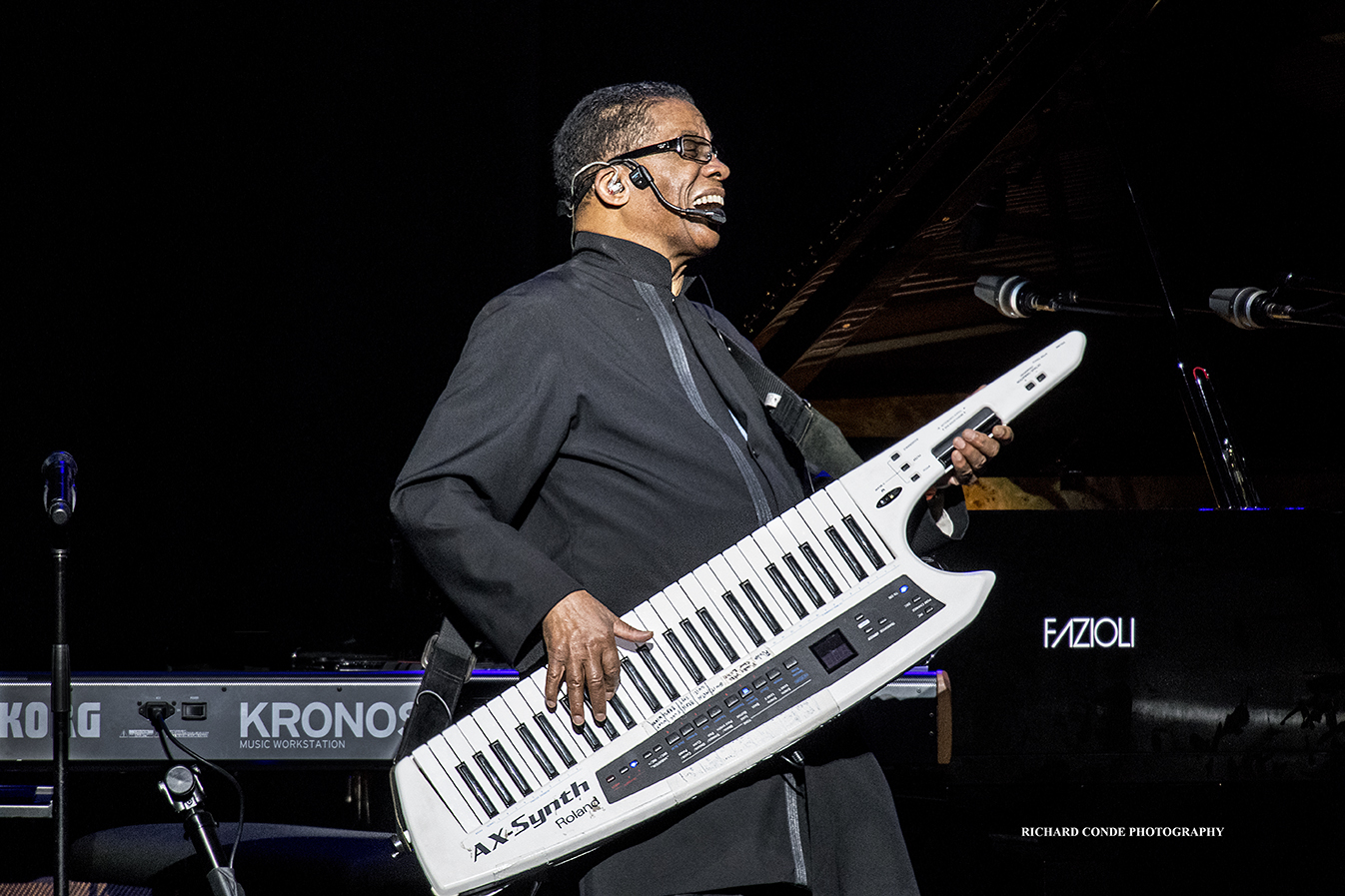 Herbie Hancock at the 2018 Saratoga Jazz Festival