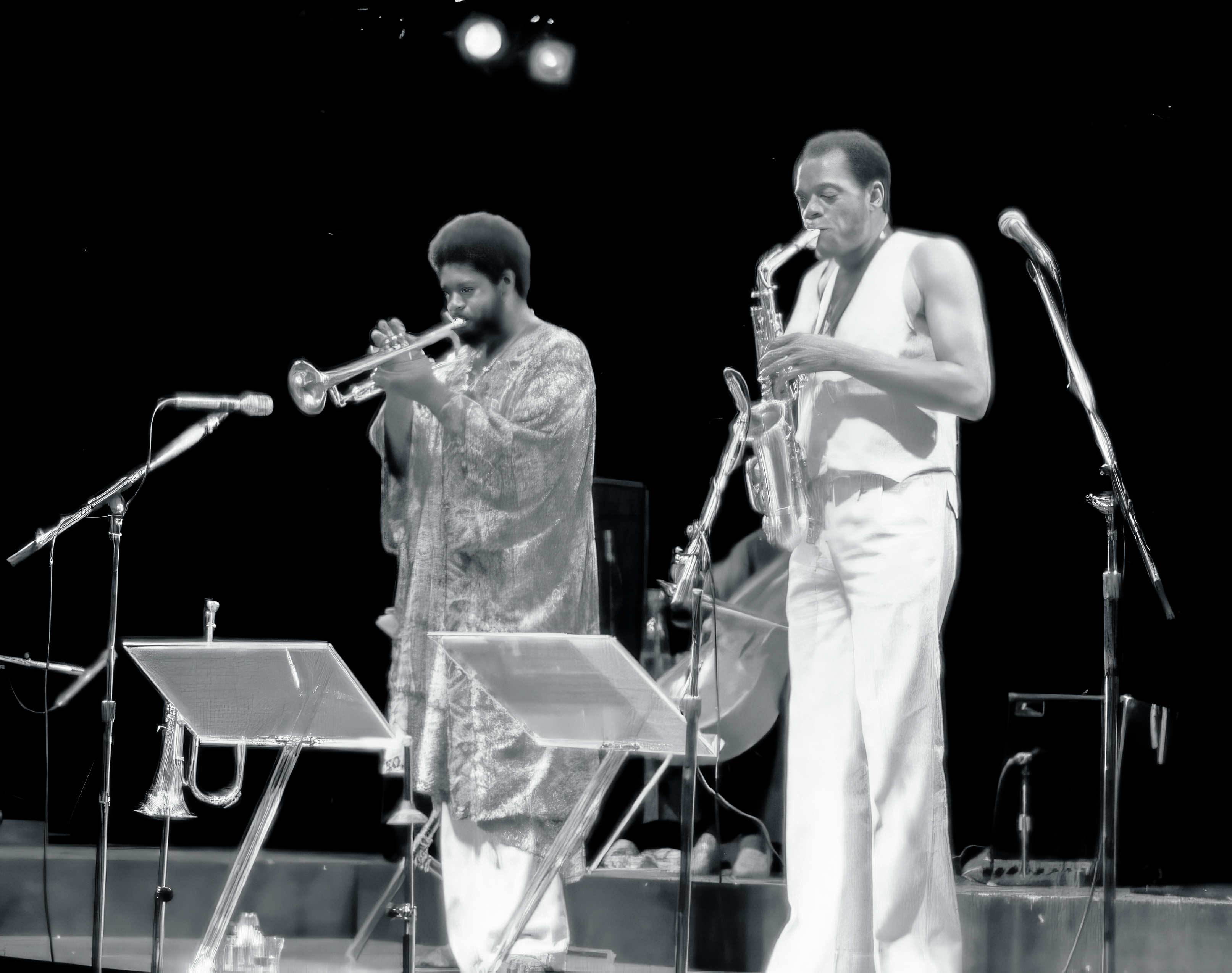 Baikida Carroll, Julius Hemphill, Abdul Wadud, and Philip Wilson — jazz photo by Dave Kaufman | All About Jazz
