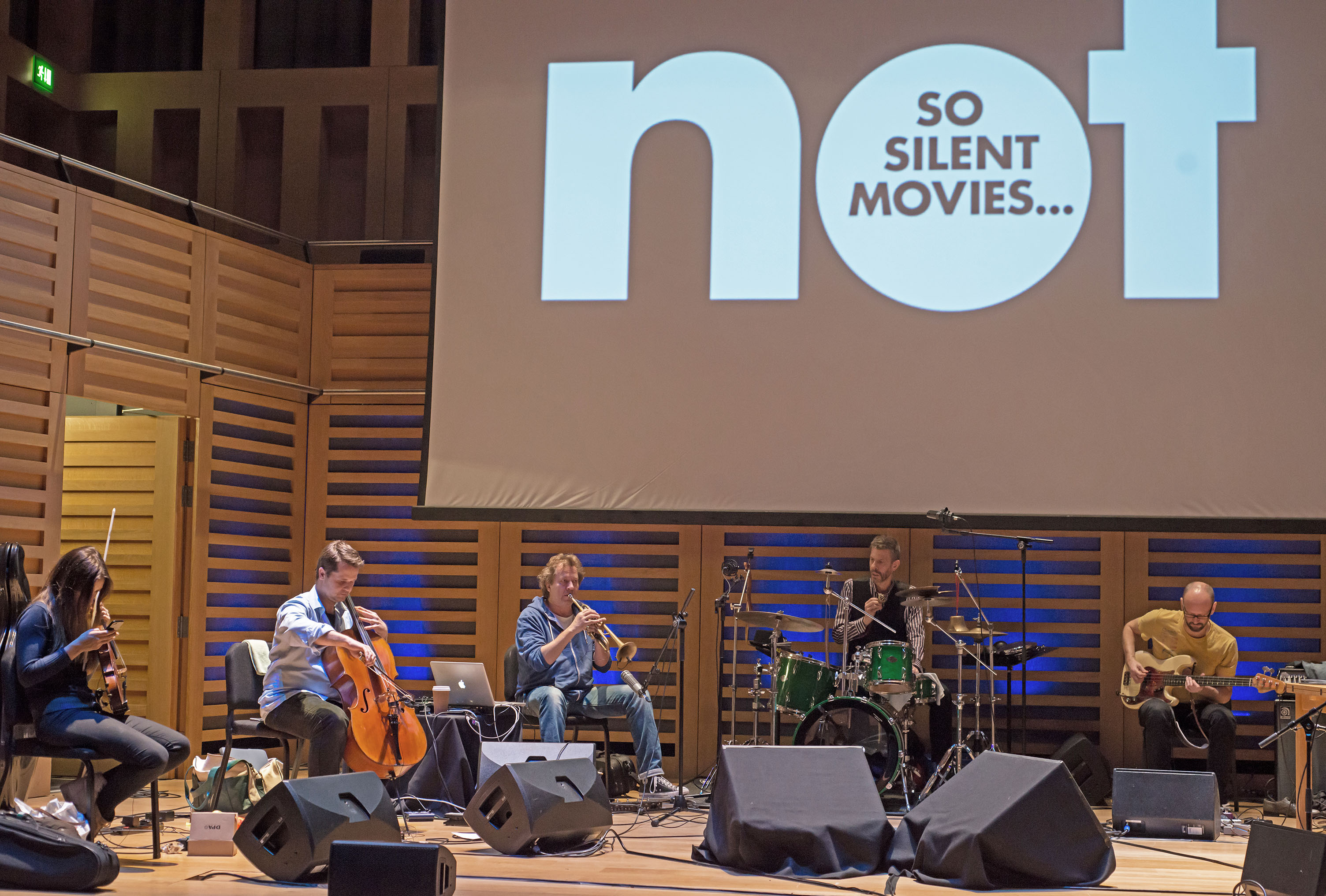 Not so silent movies with guests nils petter molvær and jan ban