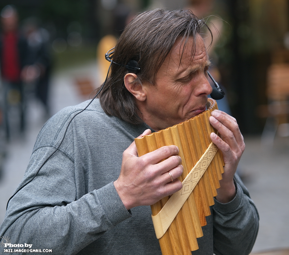 Street Musician from Eastern Europe, Aachen 2008