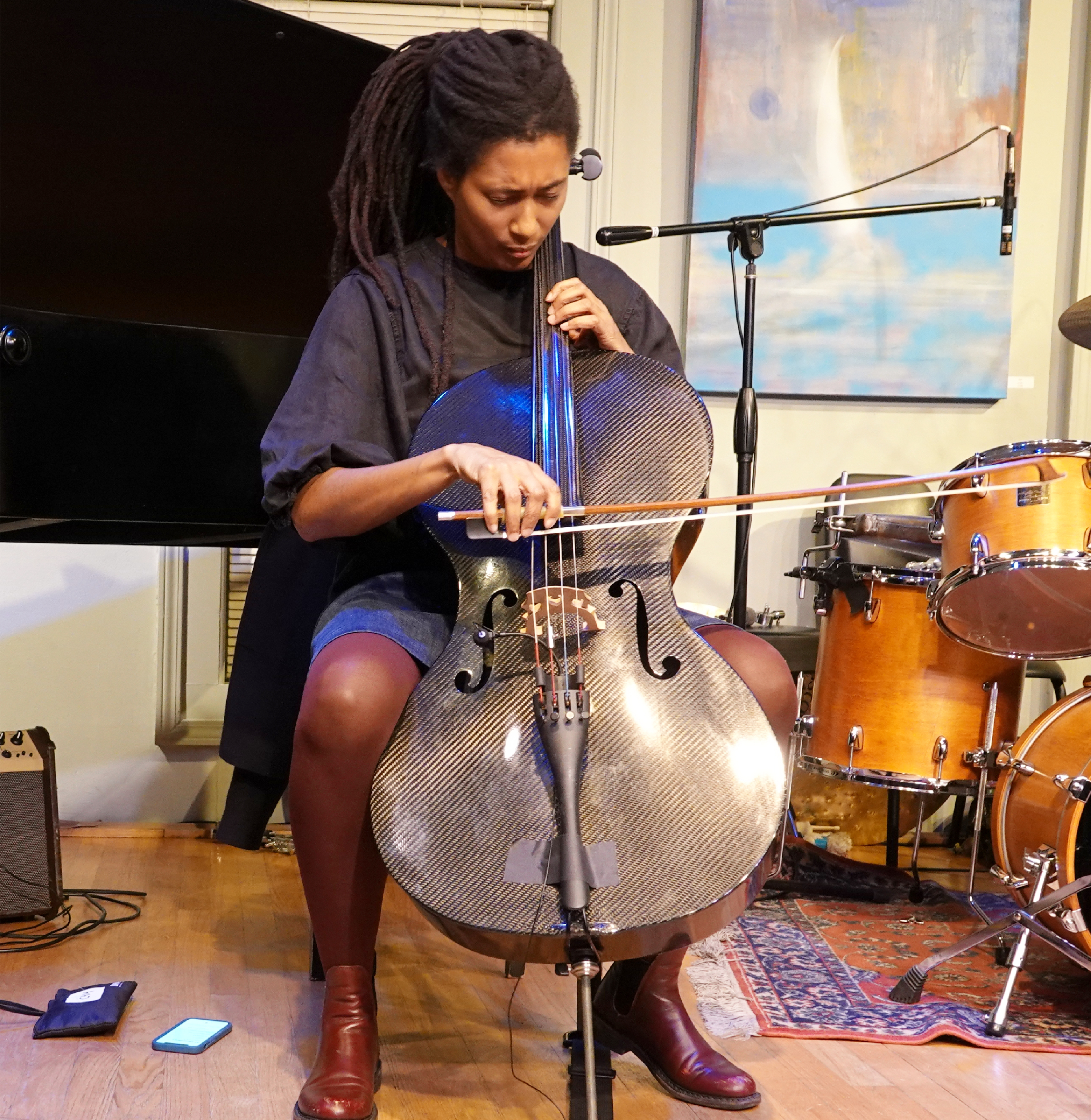 Tomeka Reid at Edgefest 2023