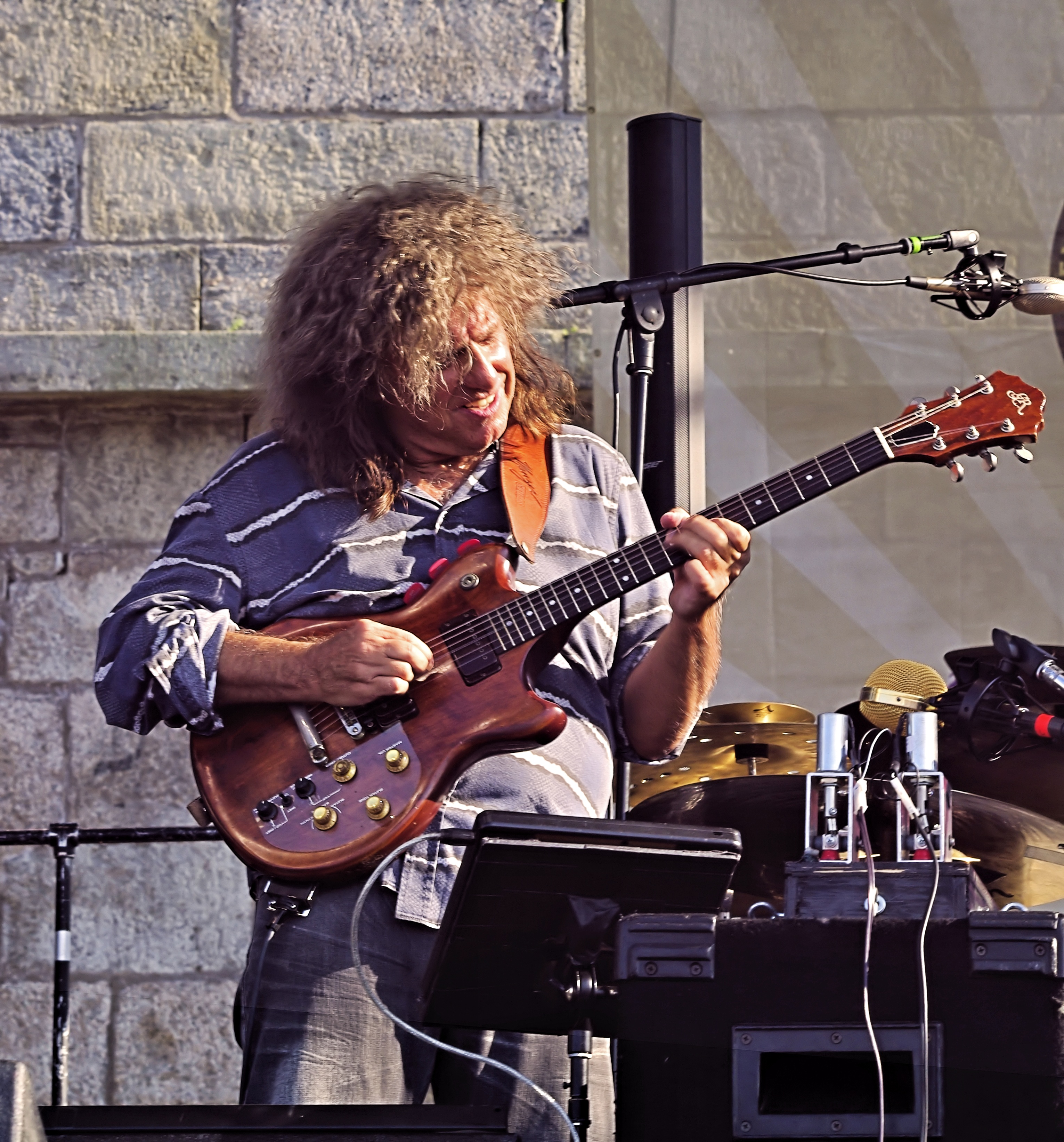 Pat Matheny at the 2012 Newport Jazz Festival — jazz photo by Harold Jenkins | All About Jazz