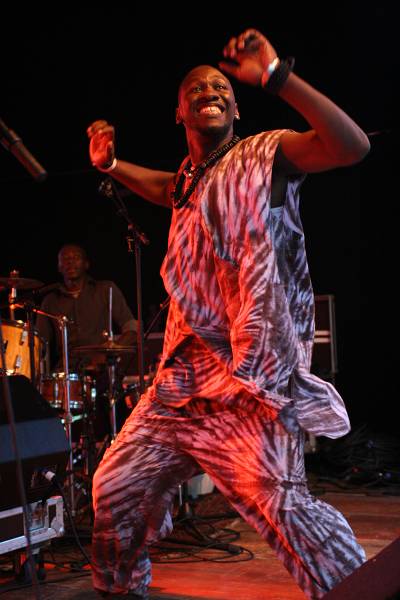 Kara at the Festival Des Cropettes de L'Amr, Geneva, Switzerland,2005
