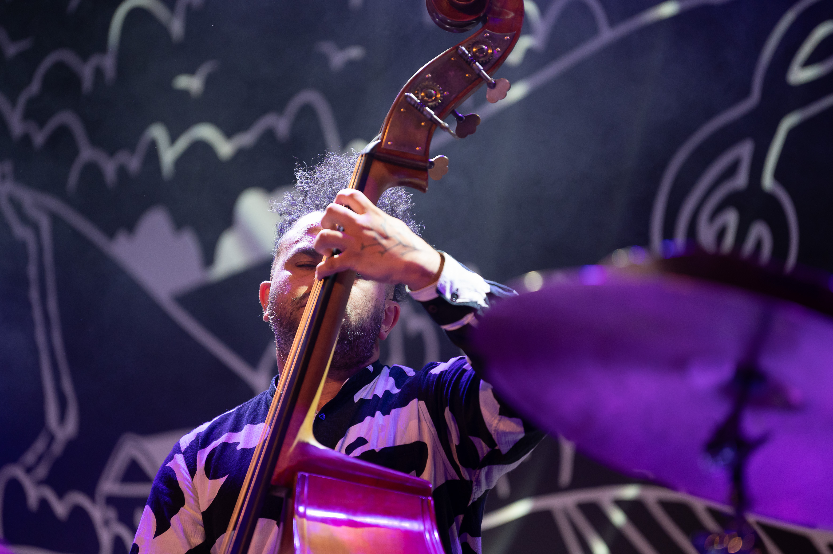 Nick Dunston — jazz photo by Gabriele Guala | All About Jazz