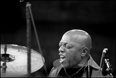 Roy Haynes<br>with "John Coltrane Remembered"<br>2004 JVC Jazz Festival in Newport R.I.