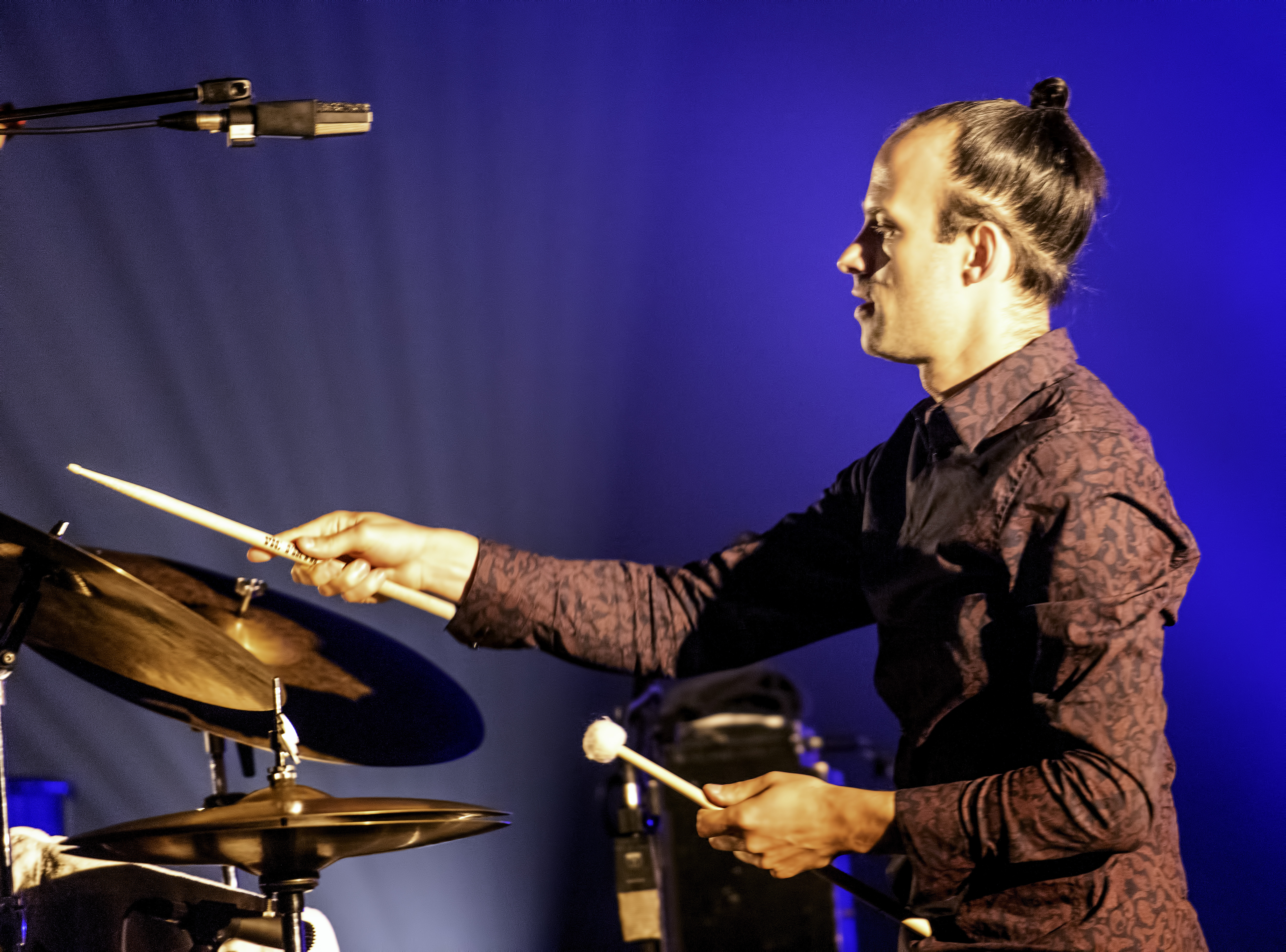 Mark Nelson with the Alex Lefaivre YUL Quartet At The Montreal International Jazz Festival 2019 