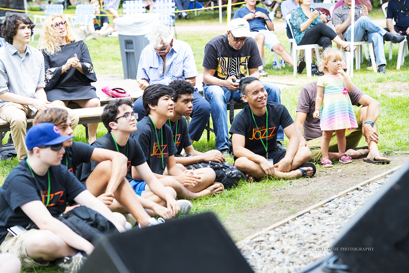 Young Jazz Fans At The Freihofer Saratoga Jazz Festival 2017