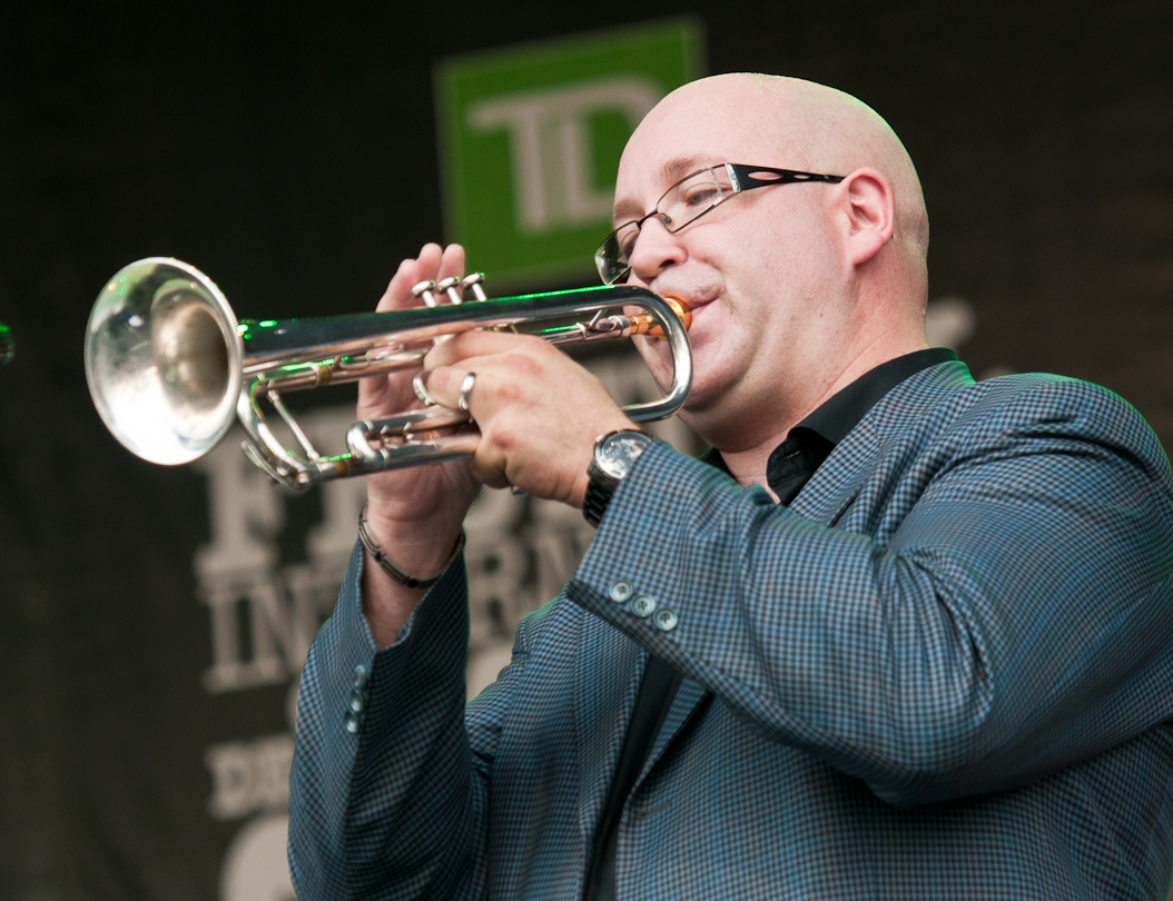 Doug Berner with the Don Berner Sextet Don Berner at the Montreal International Jazz Festival 2011