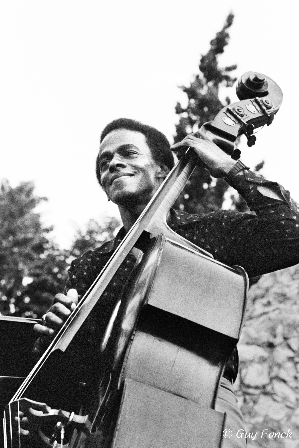 Cecil McBee 1982 — jazz photo by Guy Fonck | All About Jazz