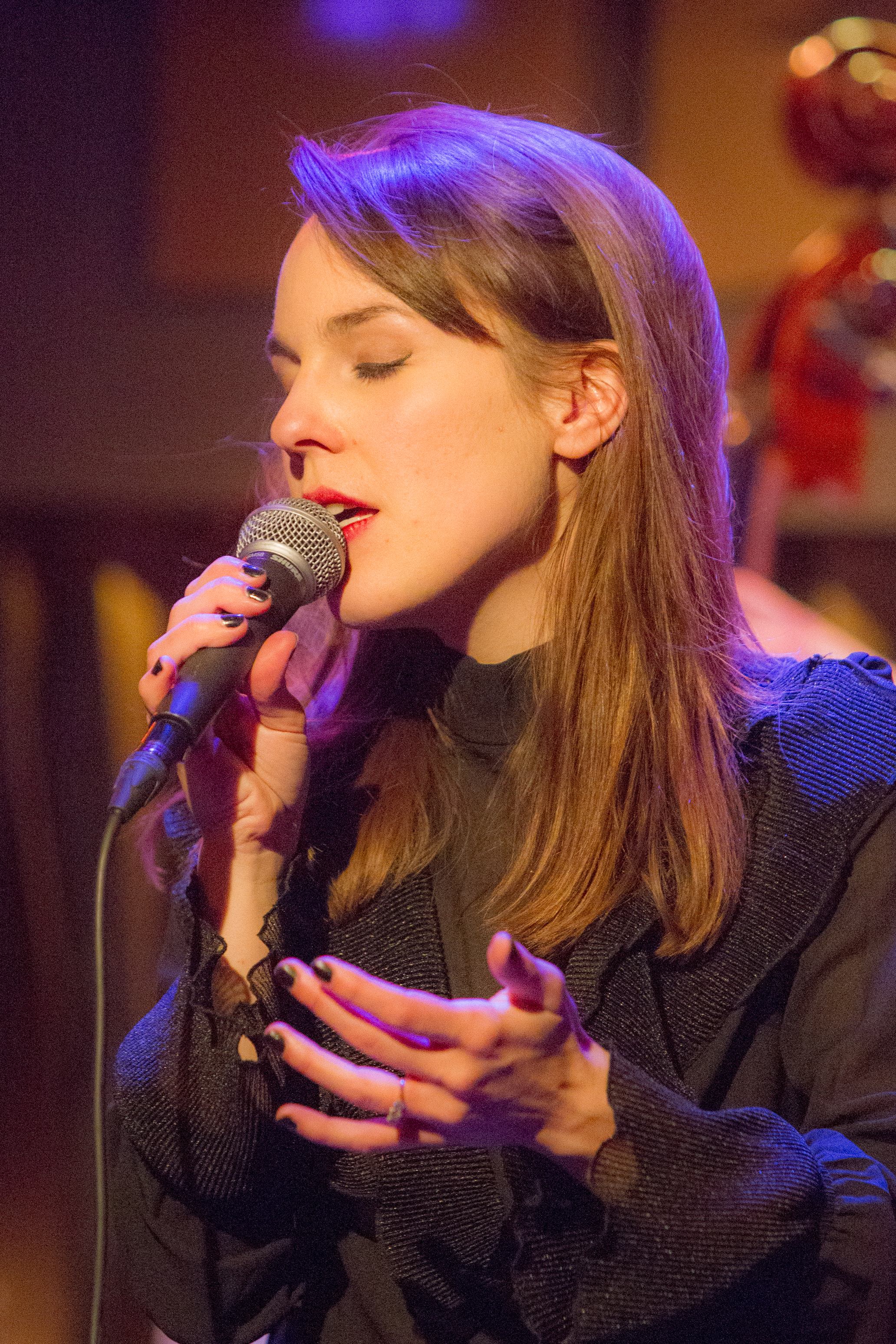 Isabella Lundgren at the Bix Jazzclub in Stuttgart