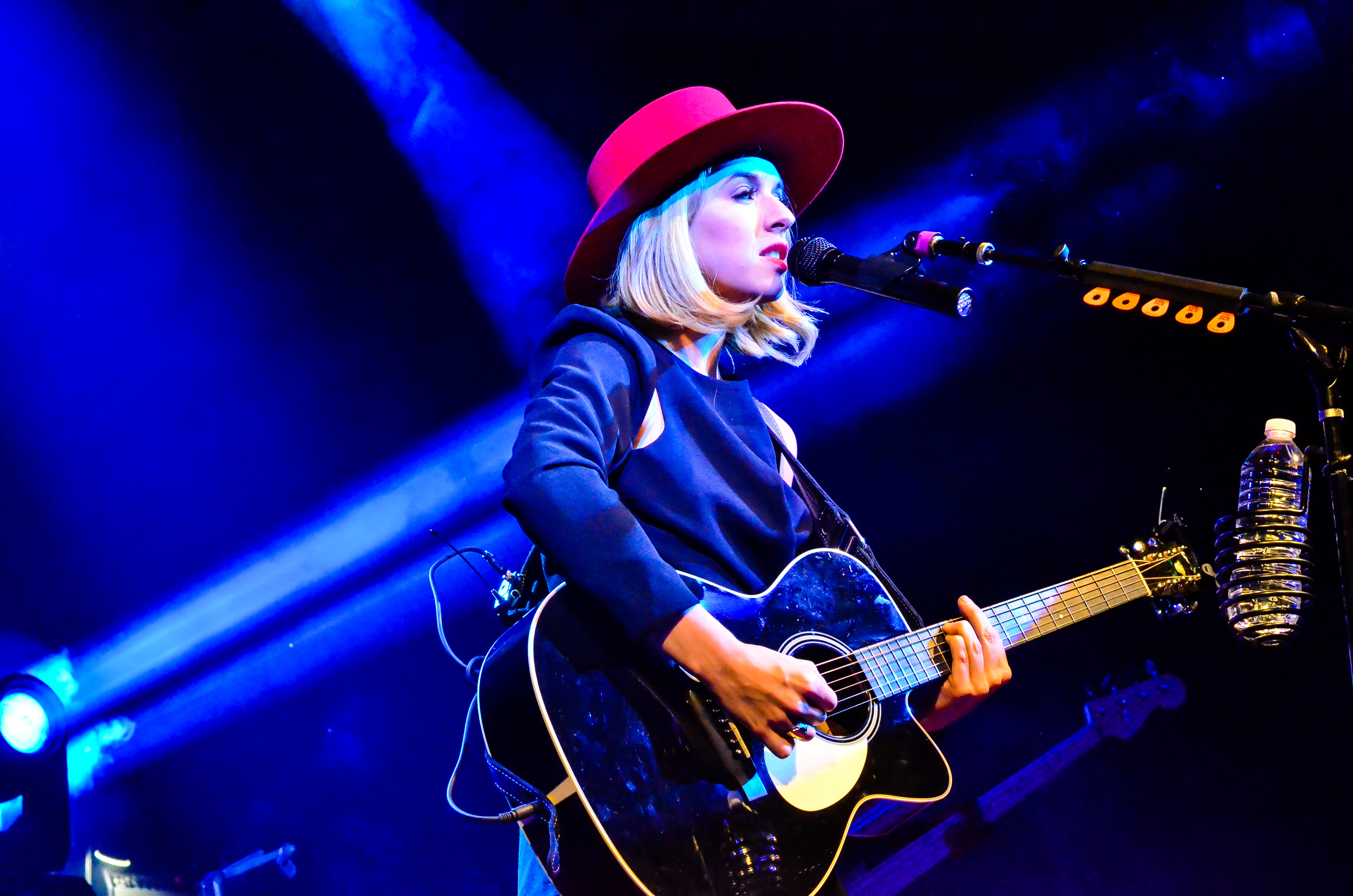 ZZ Ward at Irving Plaza on 9-18-2015. 