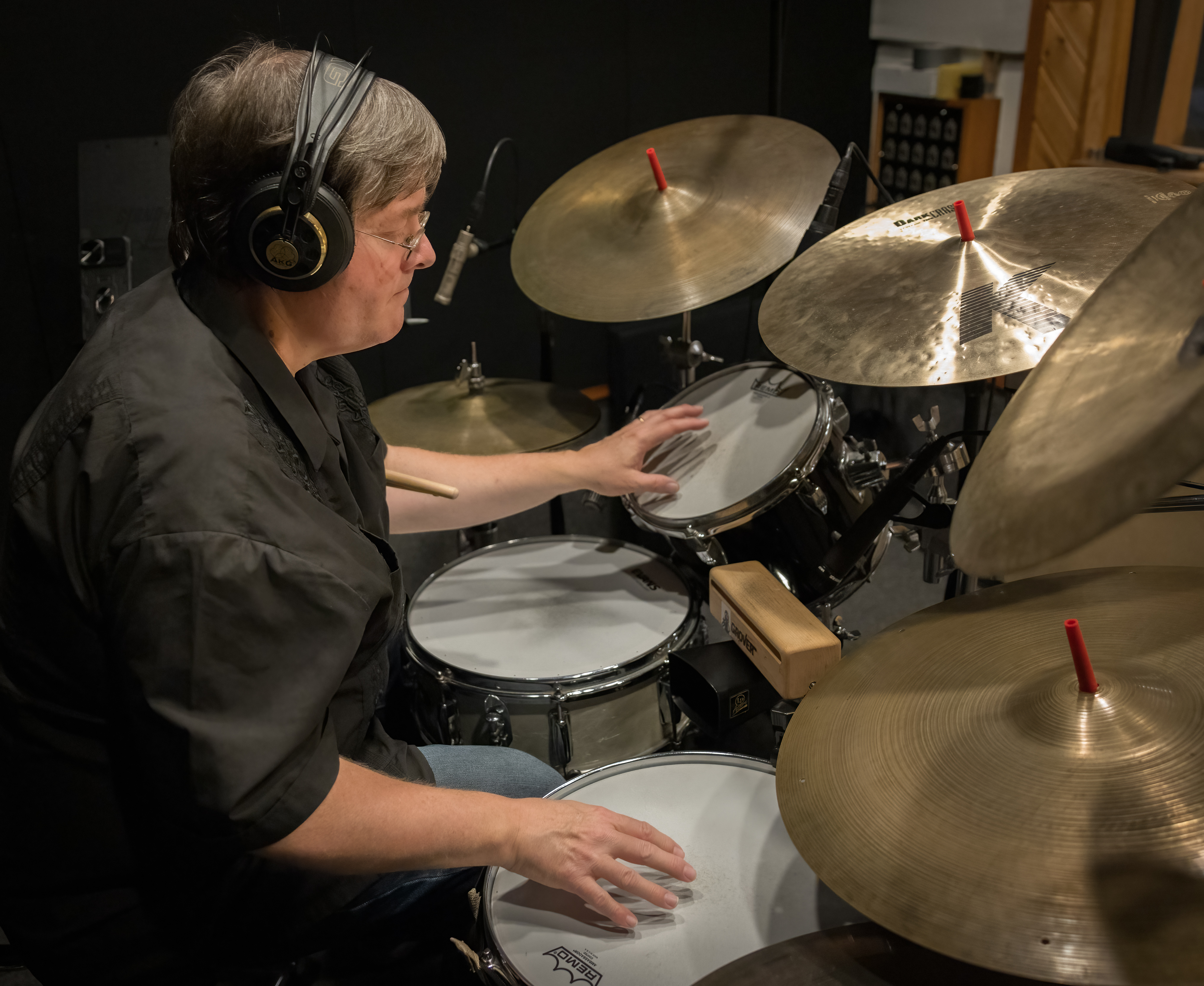 Paul Hannah Recording "Chicklets" in LA