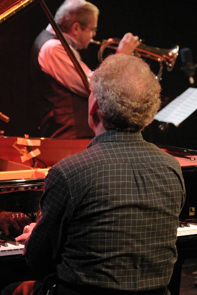 John Taylor and Kenny Wheeler at the Amr Jazz Festival, Alhambra,Geneva, Switzerland, 2005