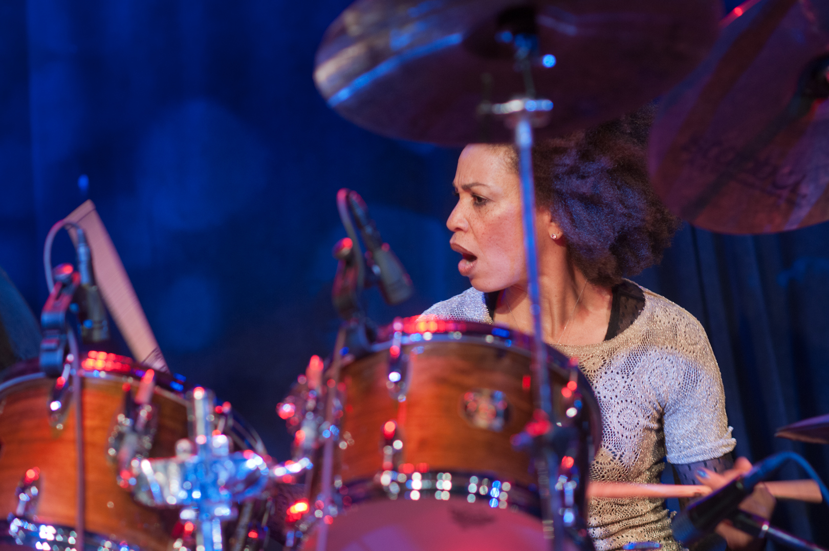 Cindy Blackman-Santana with Another Lifetime at the Winter Jazzfest 2012