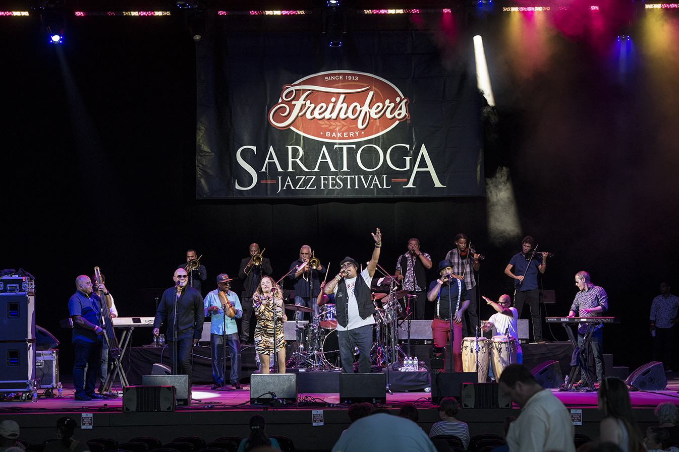 Los Van Van at the 2019 Saratoga Jazz Festival