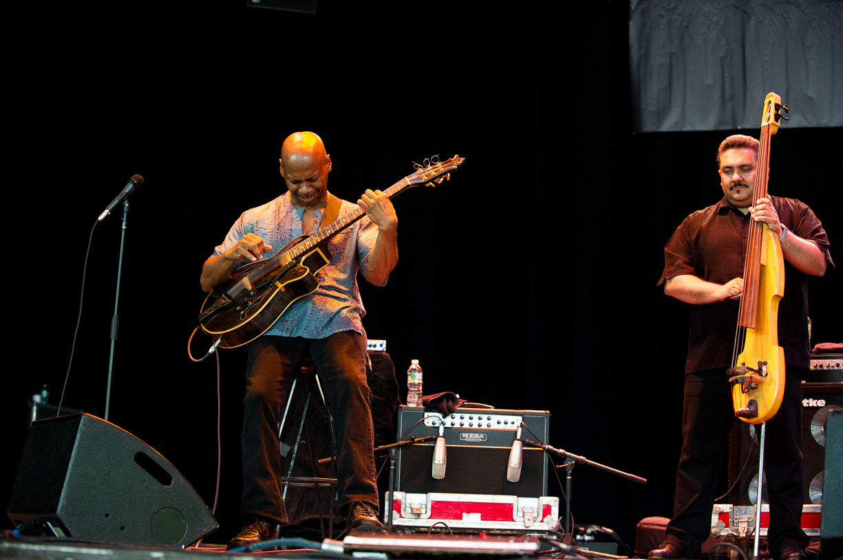 Kevin eubanks at the saratoga jazz festival 2013