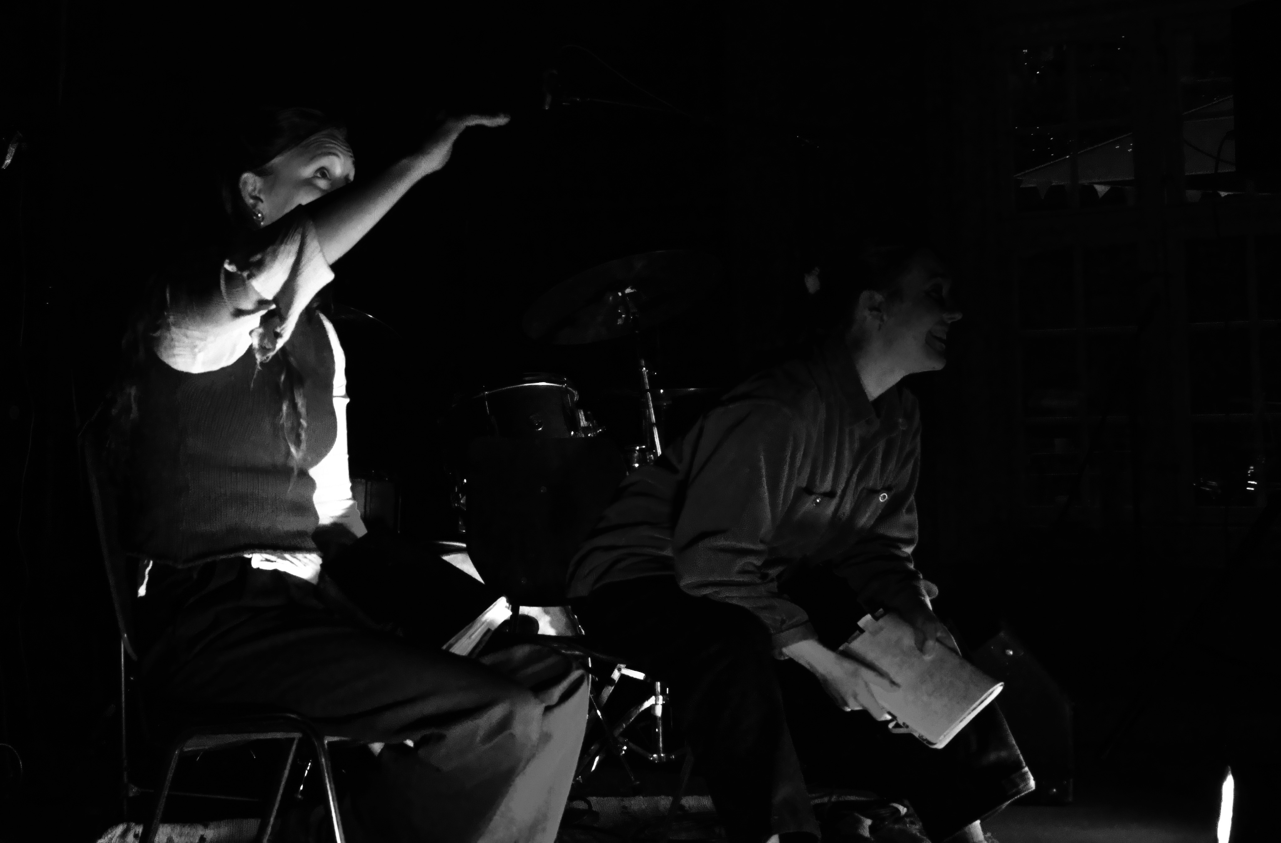 Victoria Oftestad and Signe Gjessing at Kruttverket, Oslo — jazz photo by Daniel Mège | All About Jazz