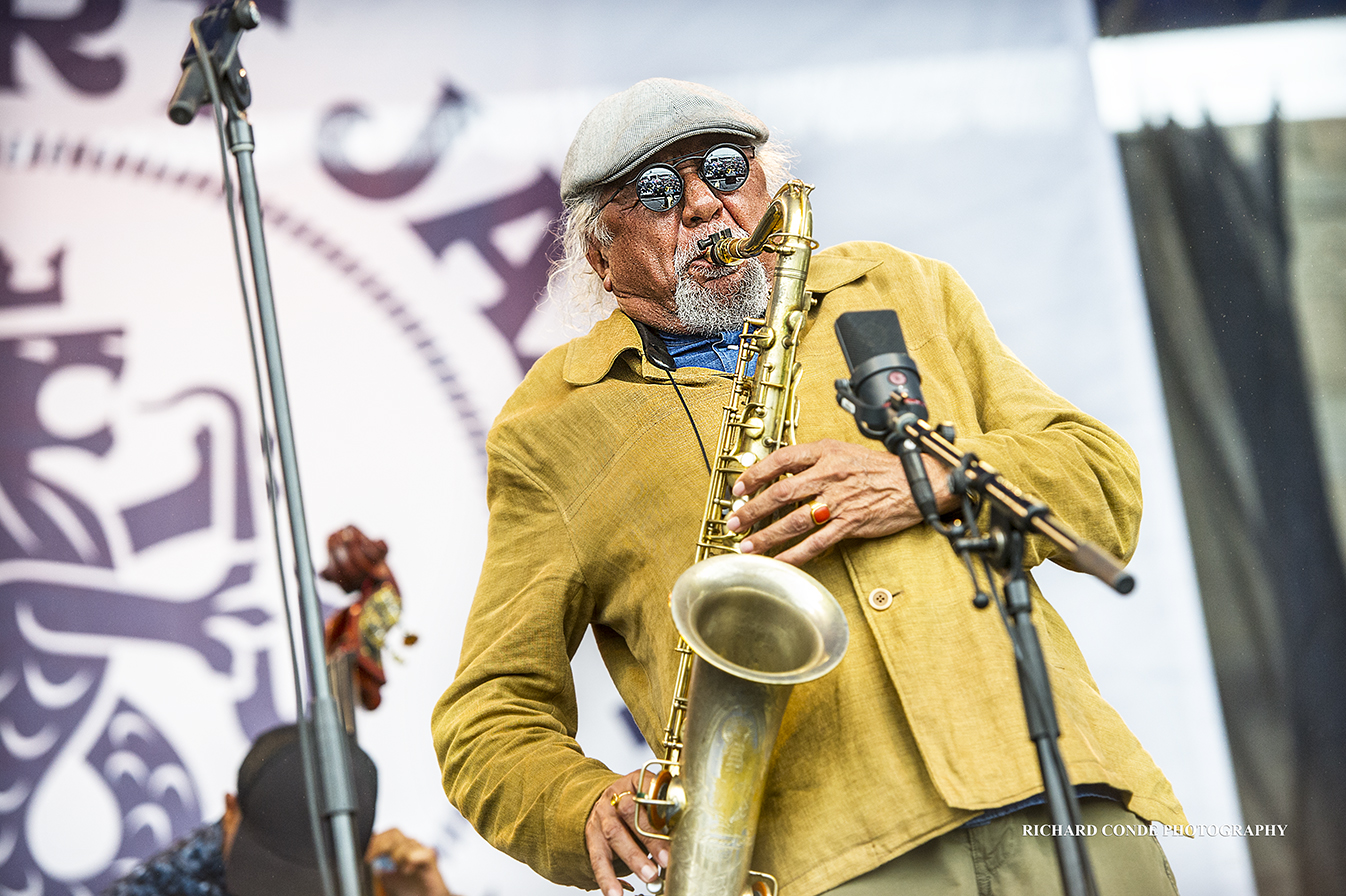 Charles Lloyd at the 2018 Newport Jazz Festival