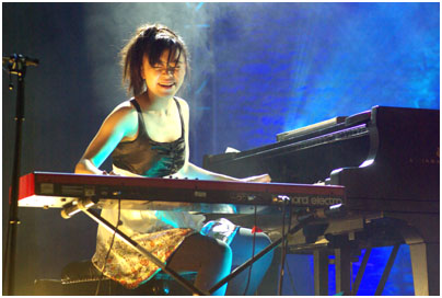 Hiromi 20322 HSBC Brecon Jazz Festival, Brecon, Wales. Aug. 2007 Images of Jazz