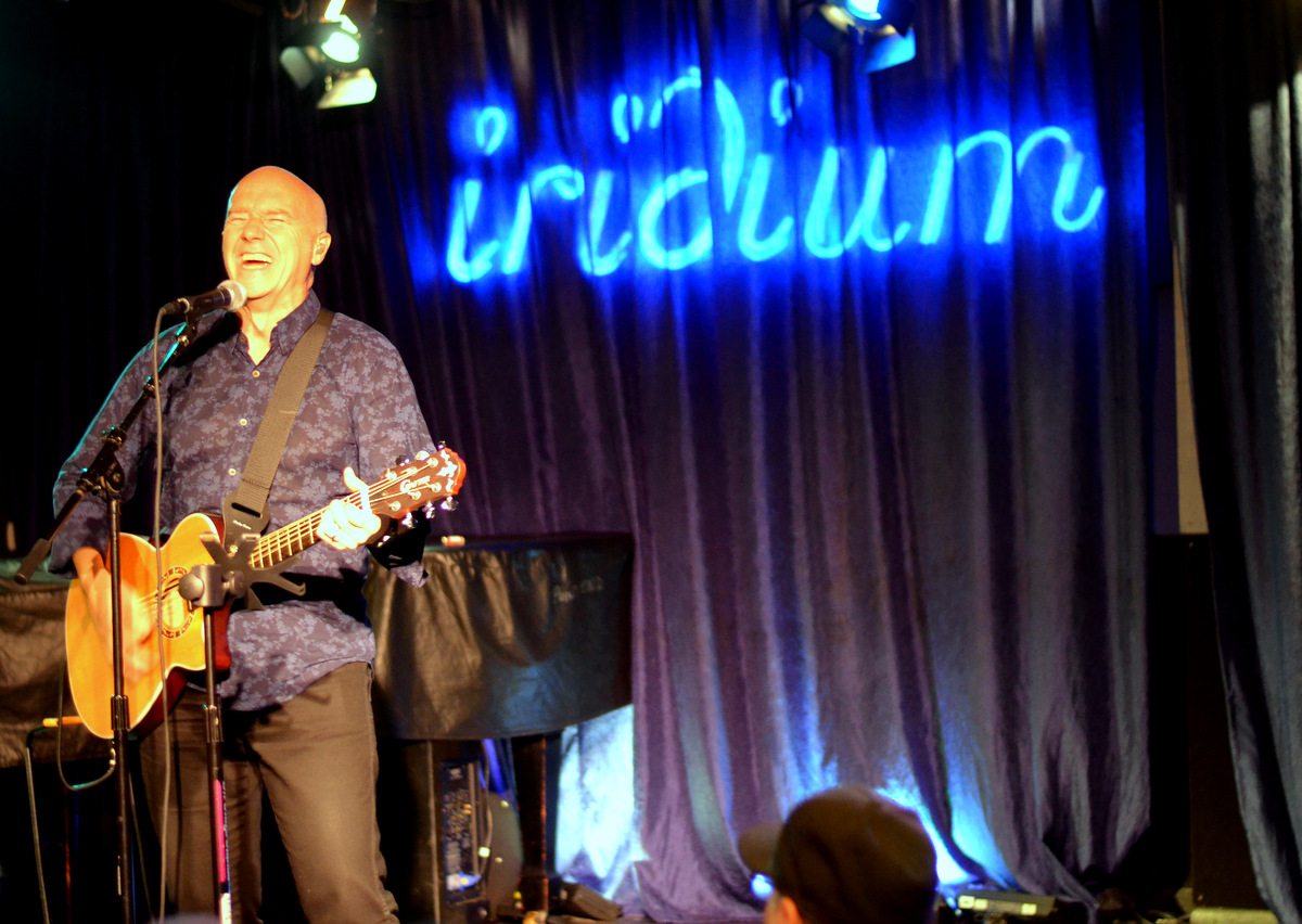 Midge Ure at the Iridium in Nyc on 8-19-2014.