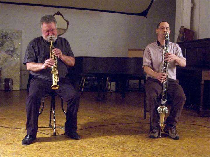 Evan Parker and Ned Rothenberg - Issue Project Room 2008