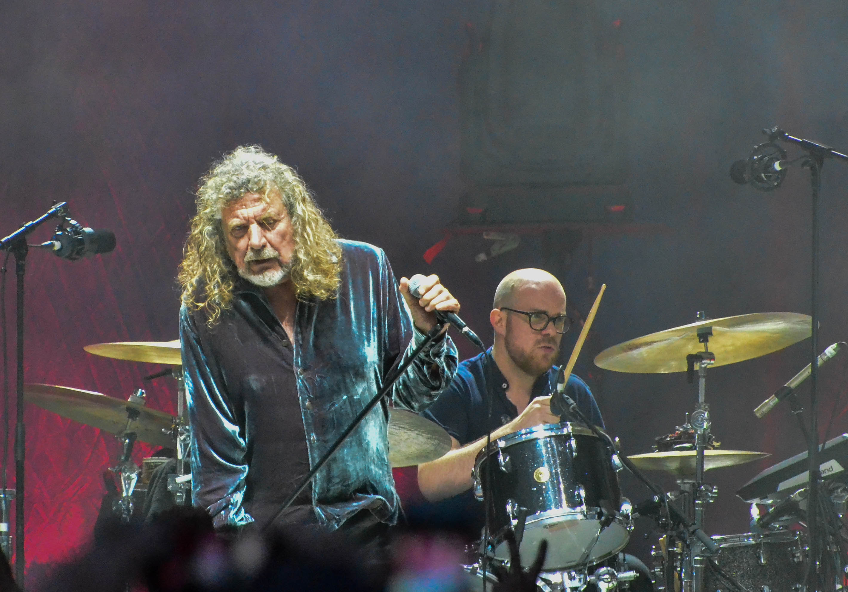 Robert Plant with special guest Sheryl Crow at Forest Hills Stadium.
