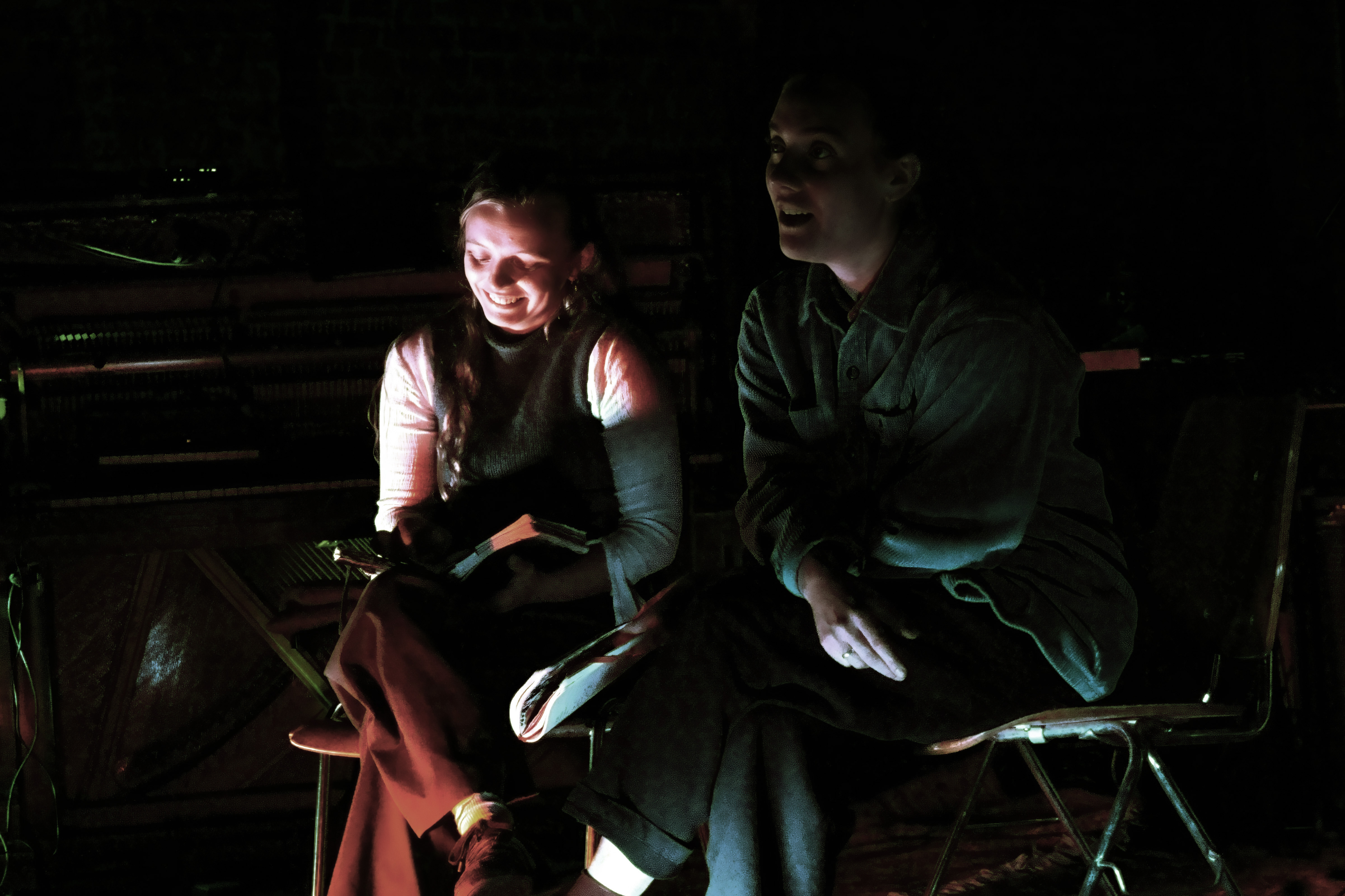 Victoria Oftestad and Signe Gjessing at Kruttverket, Oslo — jazz photo by Daniel Mège | All About Jazz
