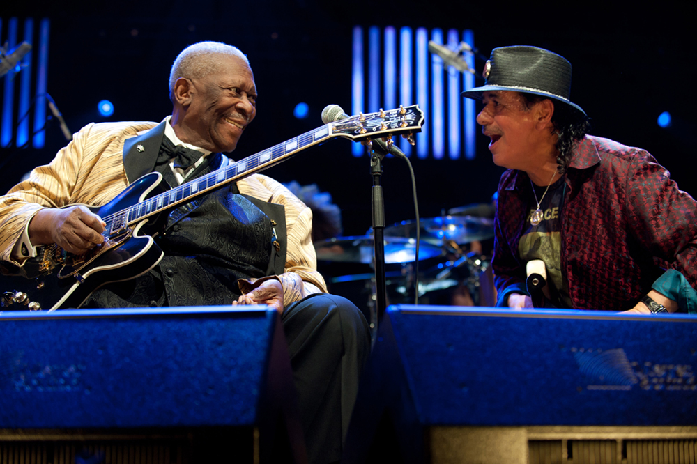 BB King and Santana