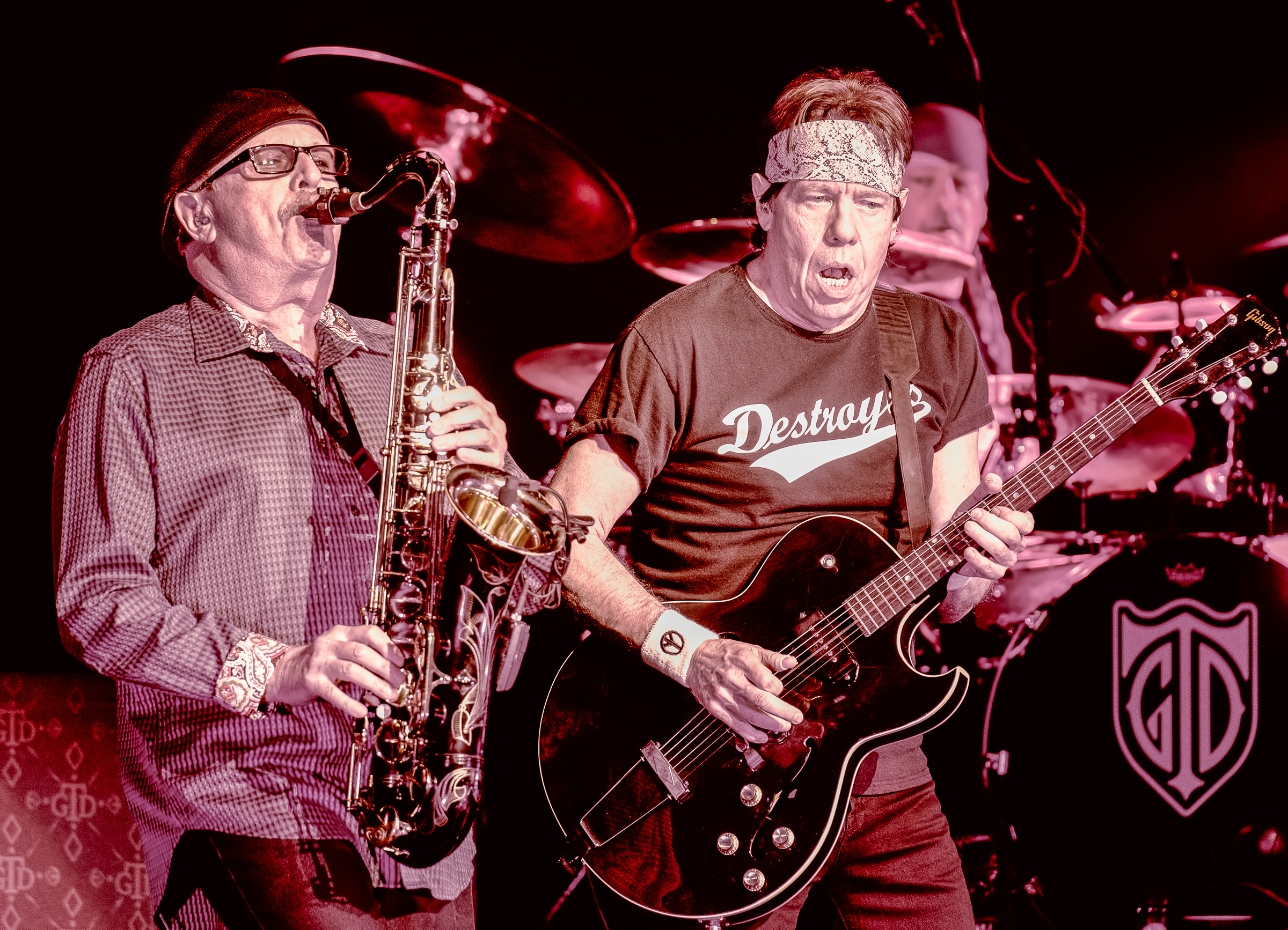 James Leach And George Thorogood With The Destroyers At The Montreal International Jazz Festival 2018