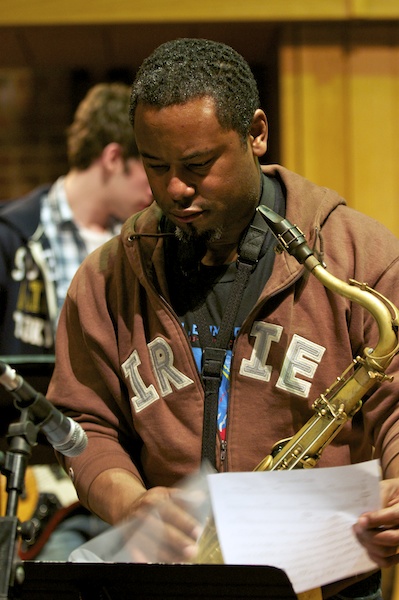 Denys Baptiste Playing Tenor Saxophone