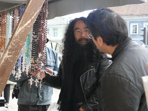 Makoto Kawabata and Tatsuya Yoshida Guests in Vilnius