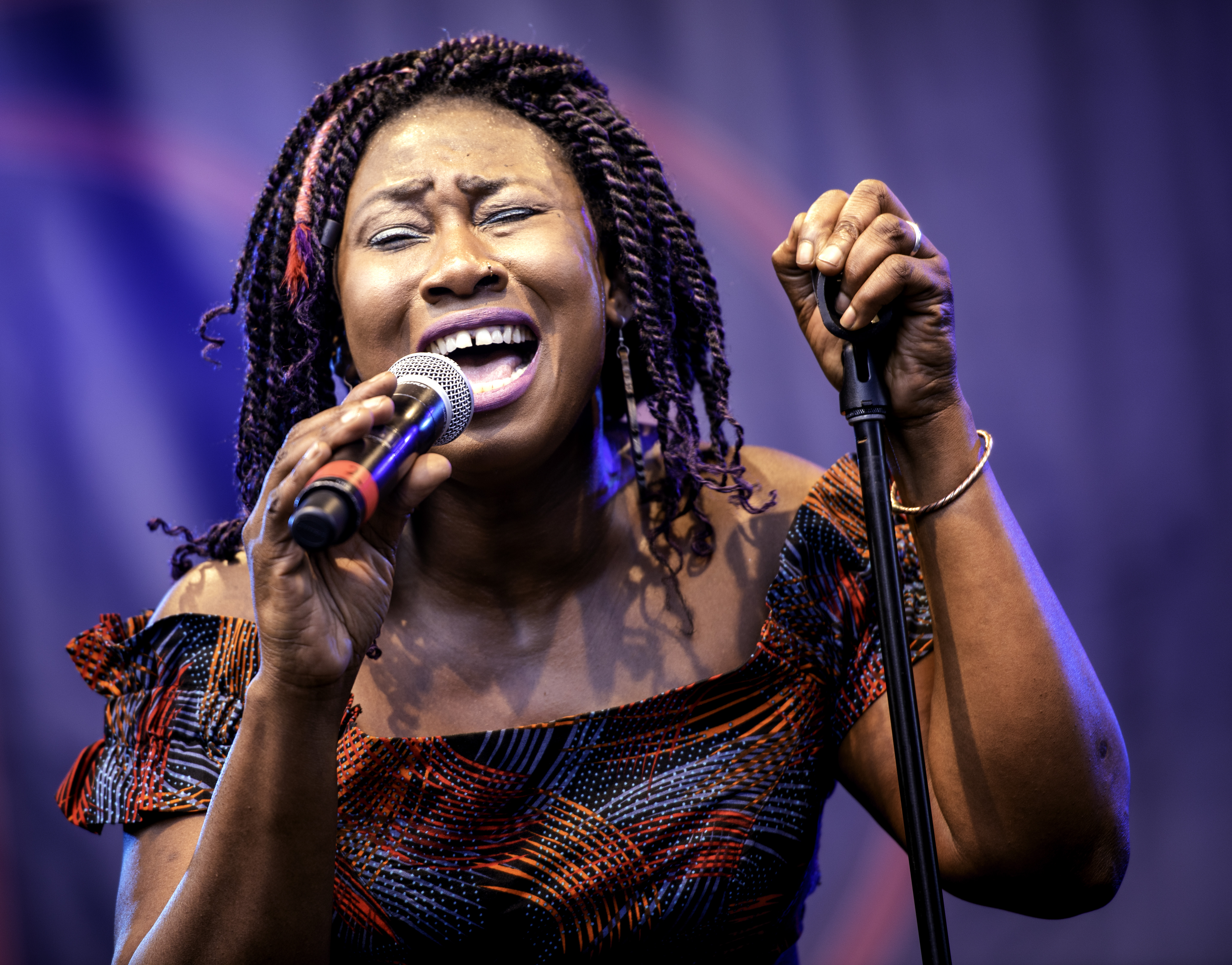 Djely Tapa with Afrikana Soul Sister At The Montreal International Jazz Festival 2019 