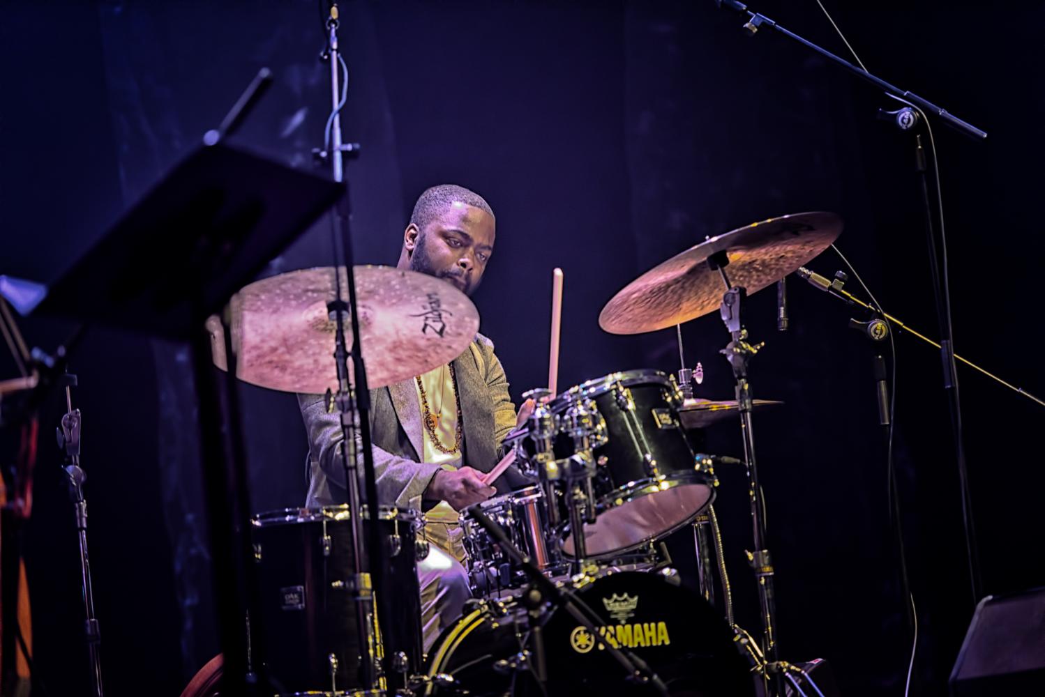 Marcus Gilmore with the Chris Potter Trio at the Montreal International Jazz Festival 2016