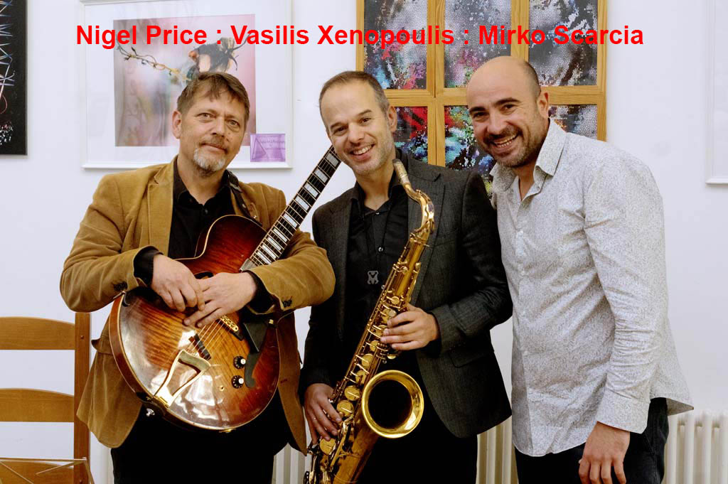 Vasilis Xenopoulis Trio — jazz photo by Brian O'Connor | All About Jazz