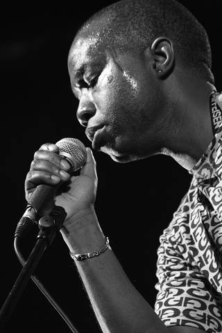 Woz Kali at the Open Sky Festival, Hermance, Geneva, Switzerland,2005