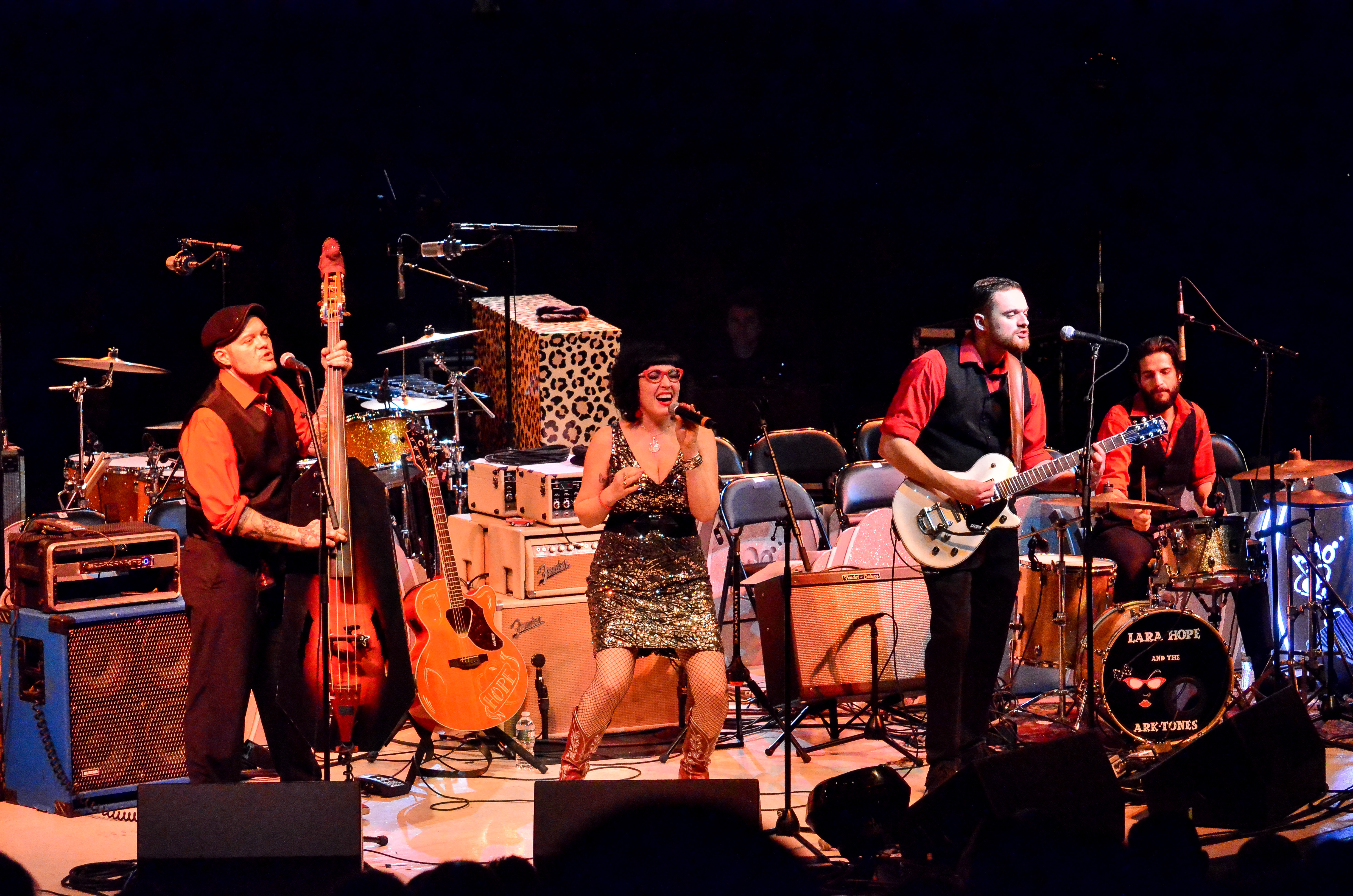 Christmas Rocks! The Brian Setzer Orchestra's 15th Anniversary Tour featuring Lara Hope and the Ark-Tones. 