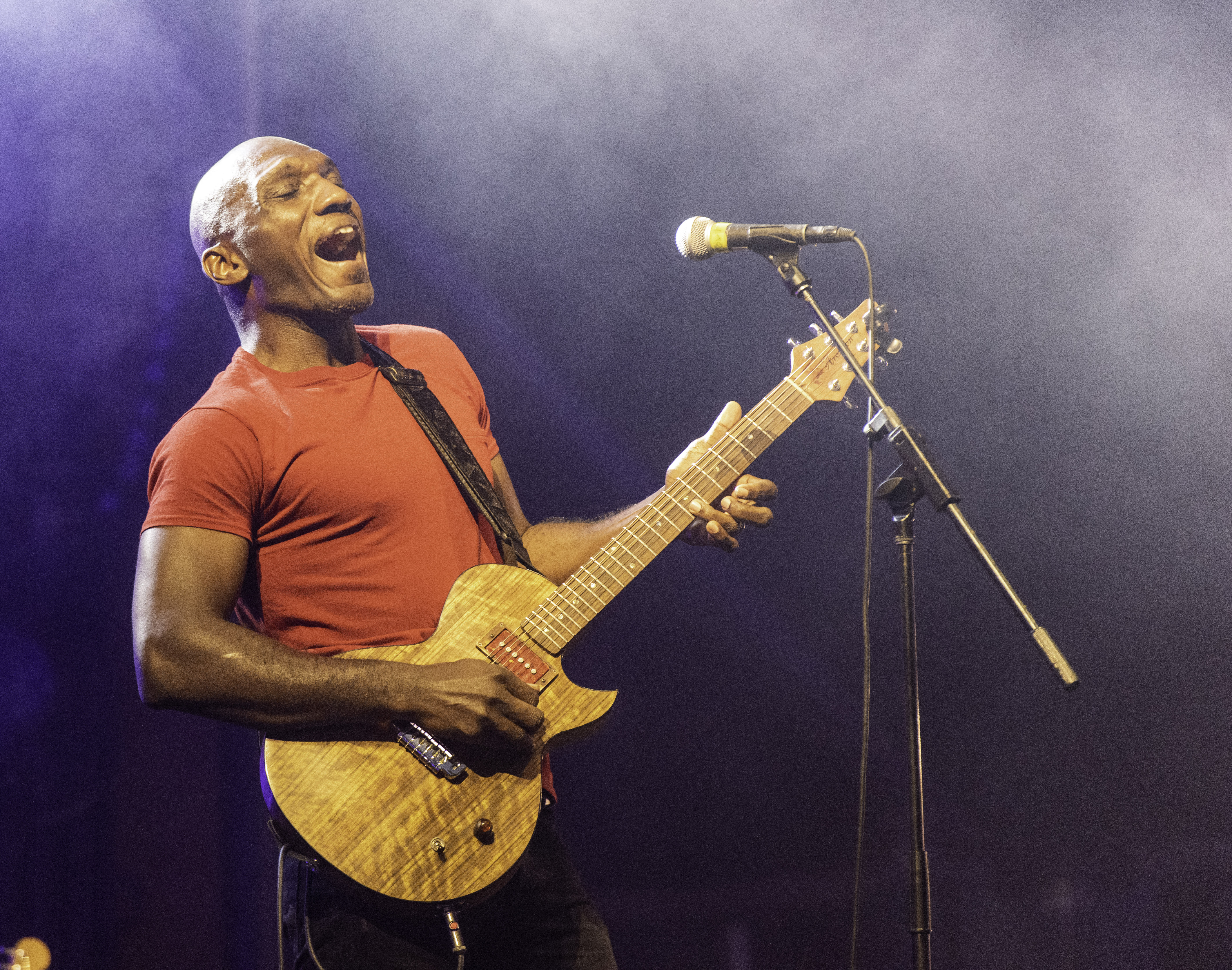 Cedric Burnside at the Montreal Jazz Festival 2022