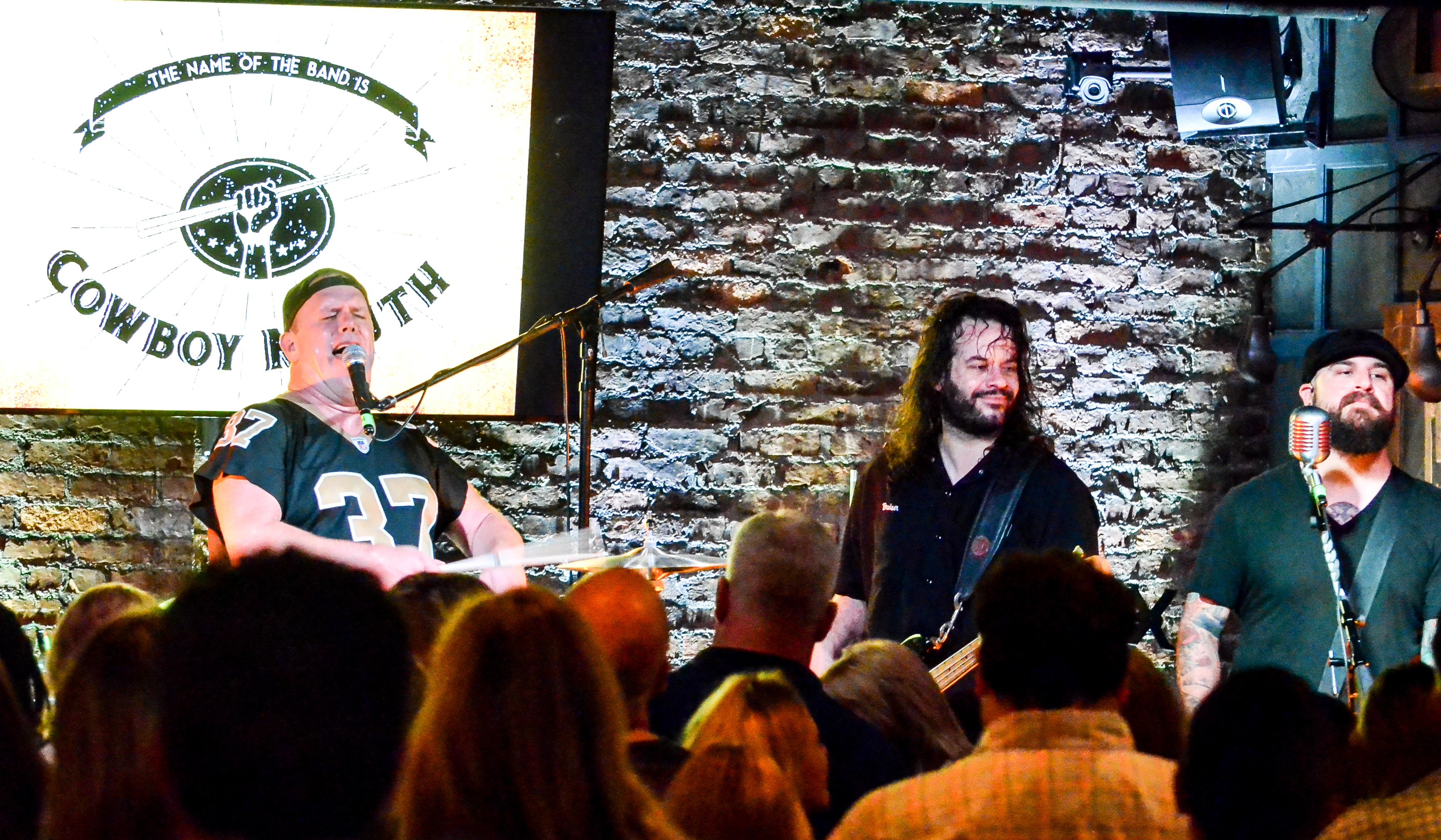 Cowboy Mouth in the Founder's Room of The Paramount in Huntington. 