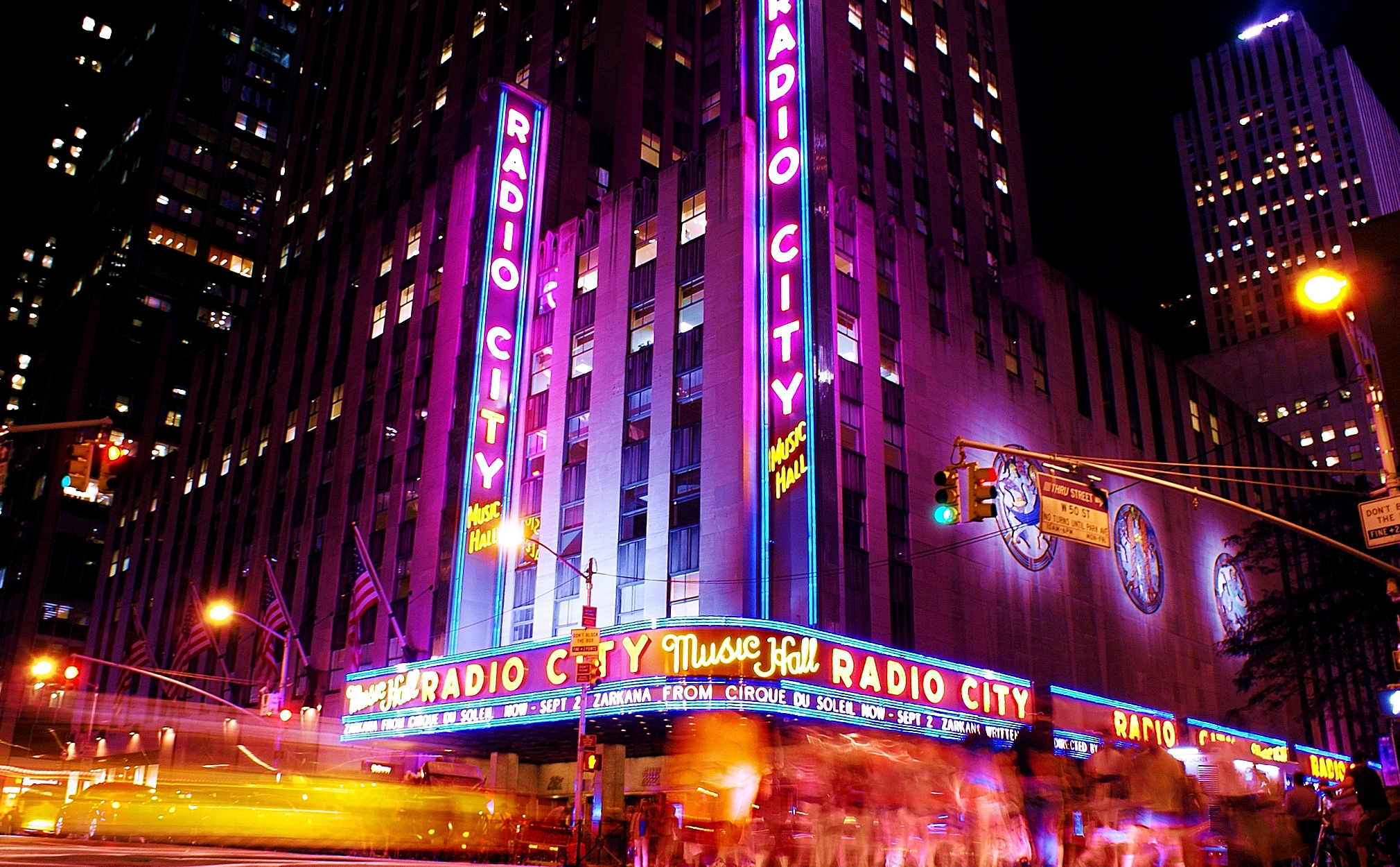Radio City Music Hall at Night
