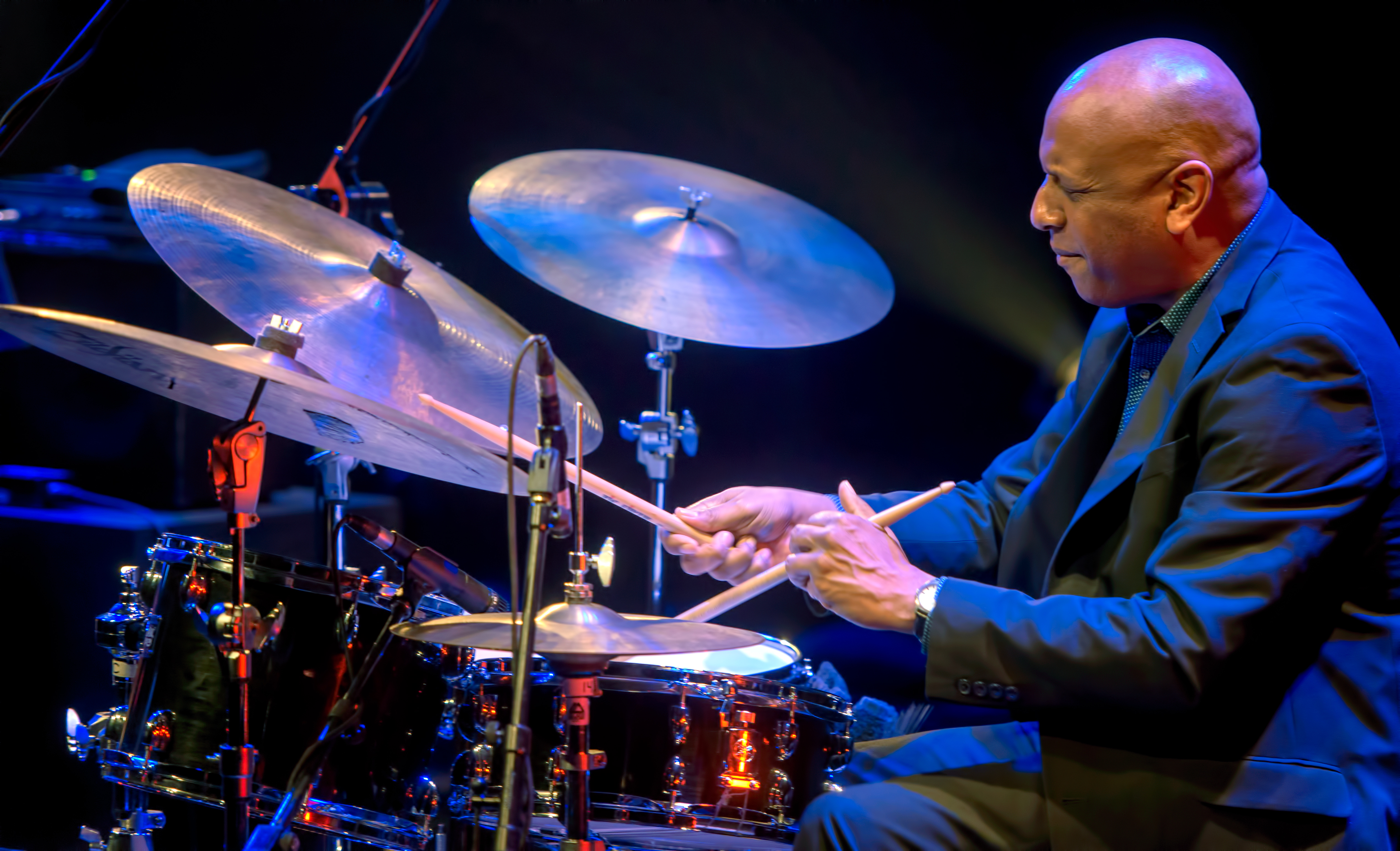 Billy Drummond with the Steve Kuhn Trio at The Montreal International Jazz Festival 2018