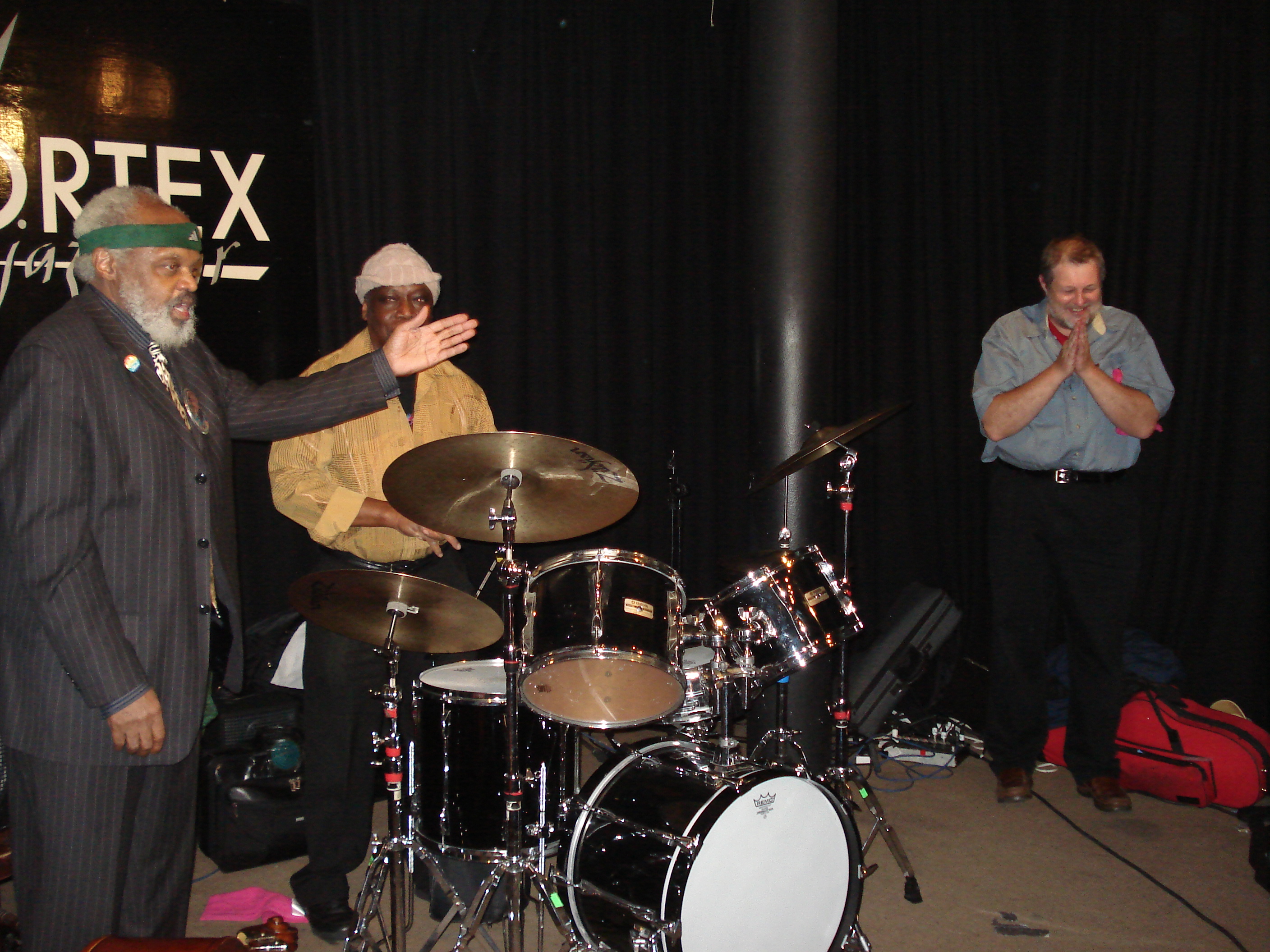 Henry Grimes, Andrew Cyrille, Paul Dunmall - Profound Sound Trio - Vortex Jazz Club London — jazz photo by Daniel Graham | All About Jazz