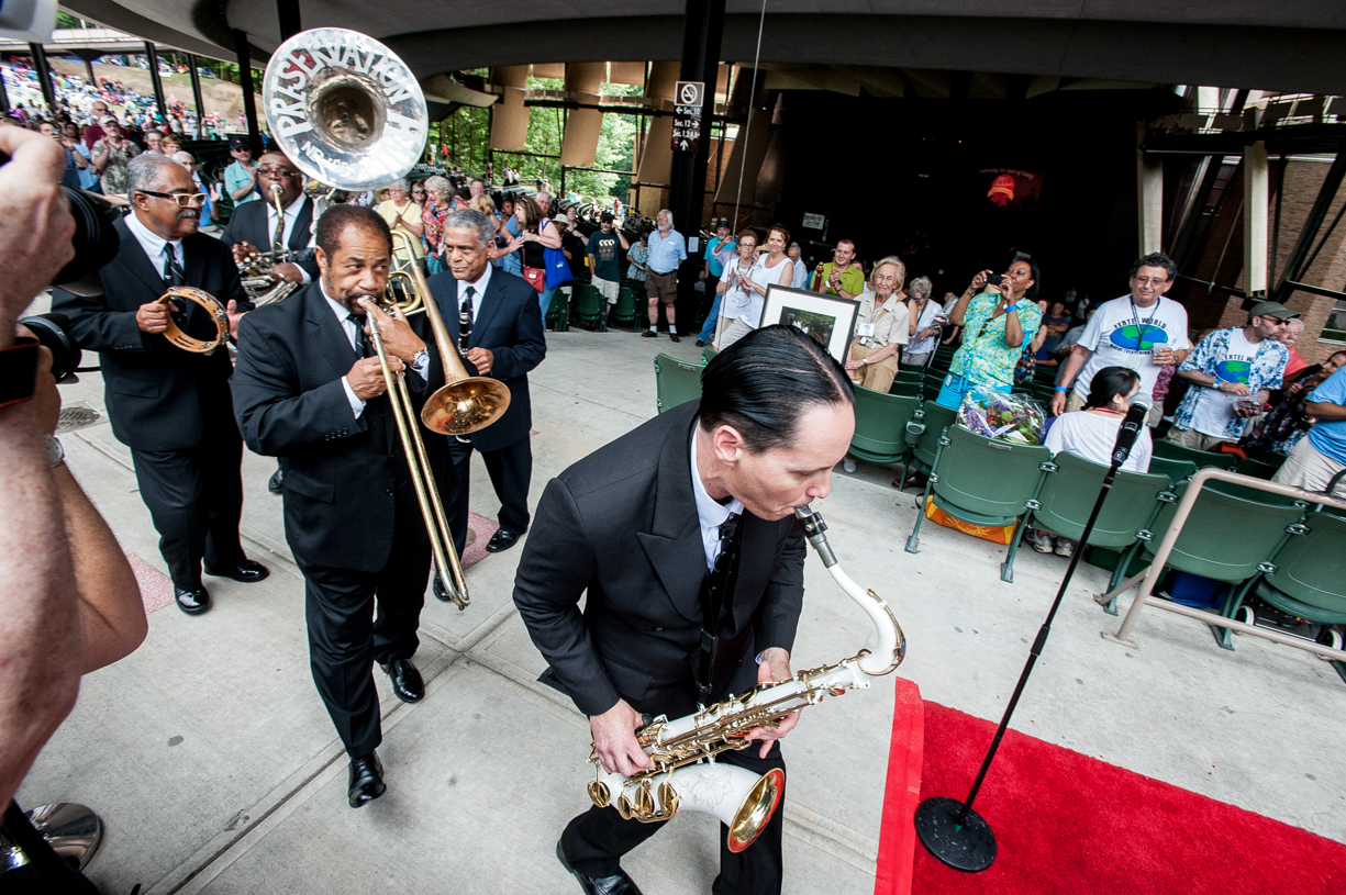 Preservation hall jazz band at the saratoga jazz festival 2013